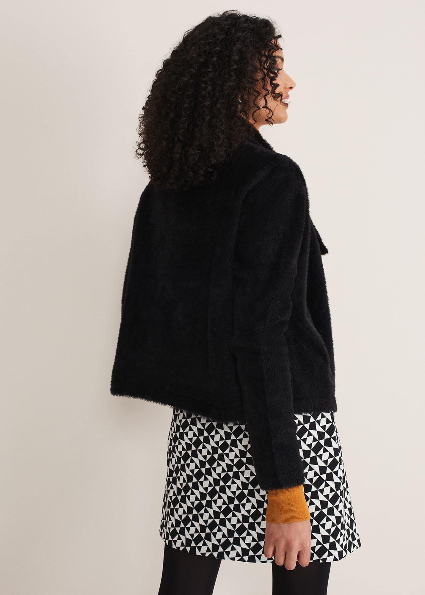 Vivenne Fluffy Short Knit Jacket