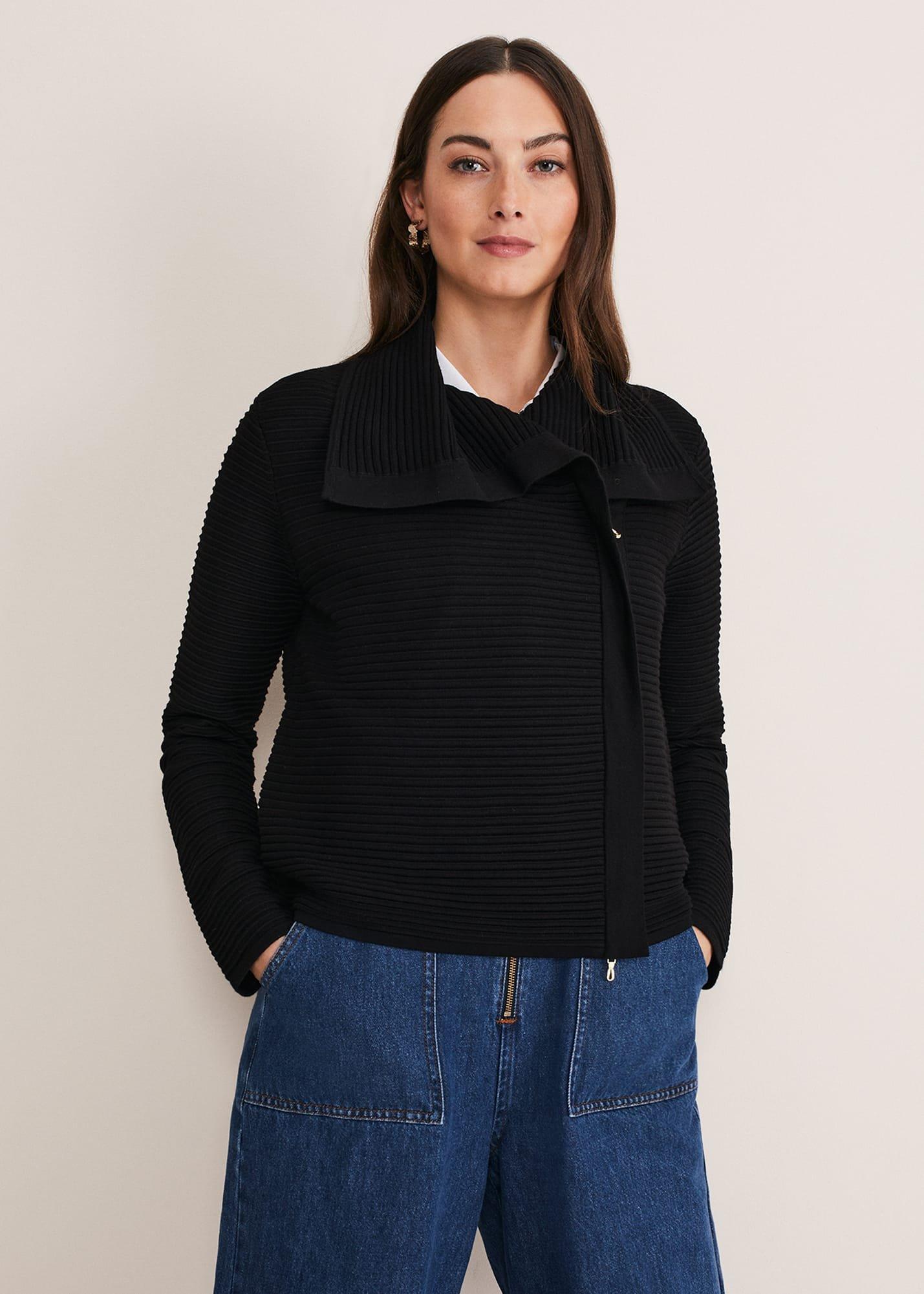 Wendy Jacke aus Rippstrick