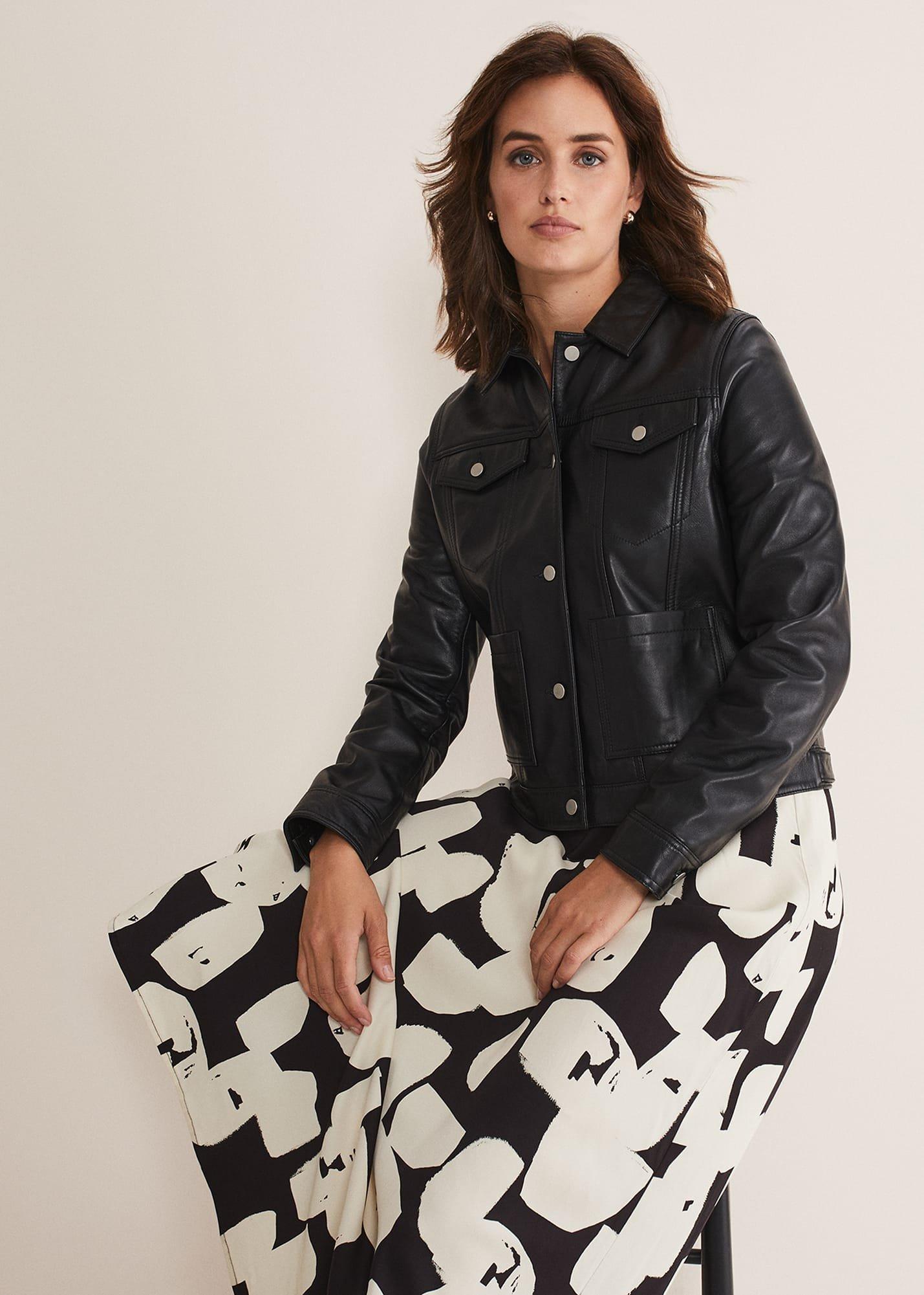 Myrtle Leather Jacket