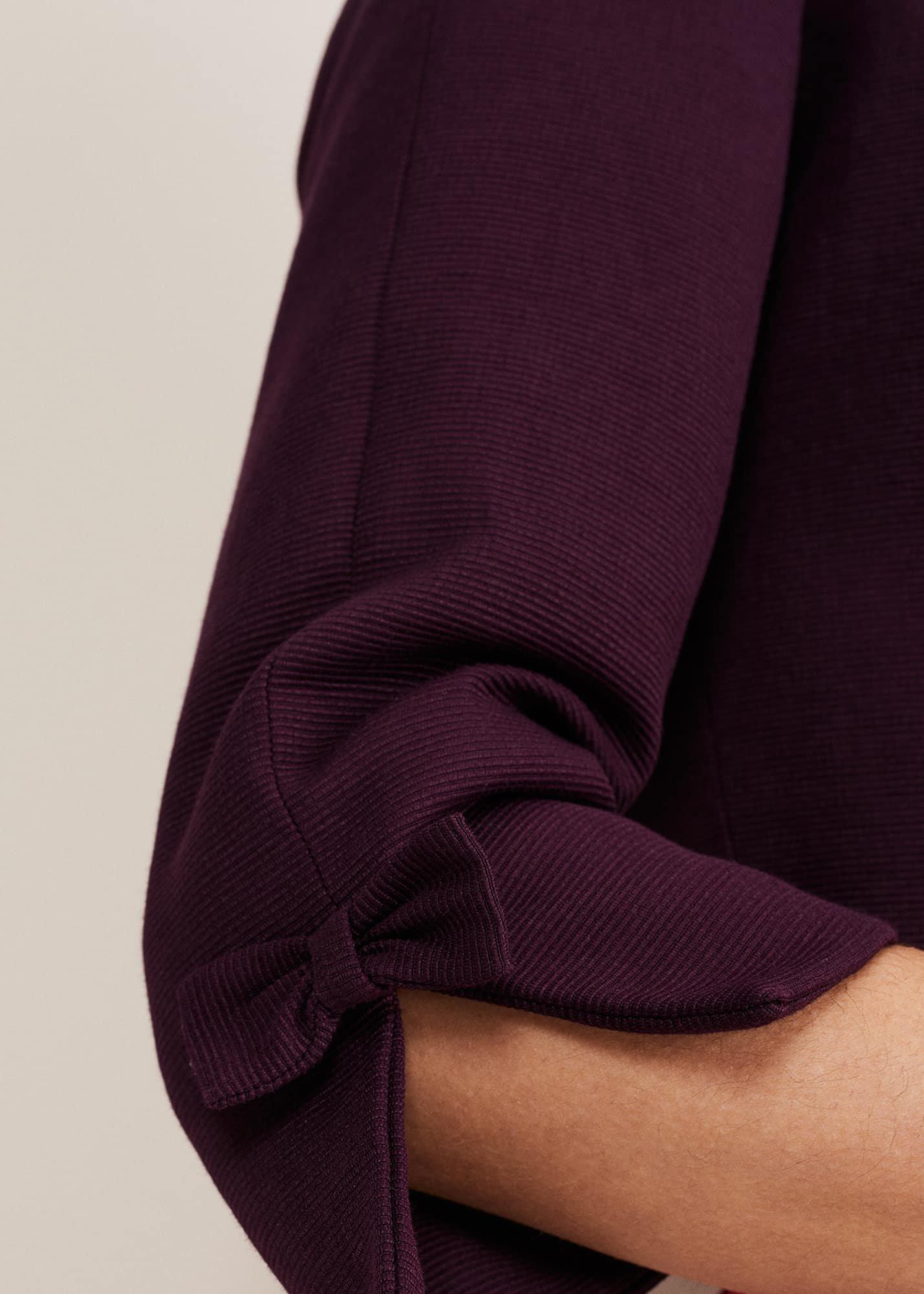 Zoelle Bow Detail Jacket