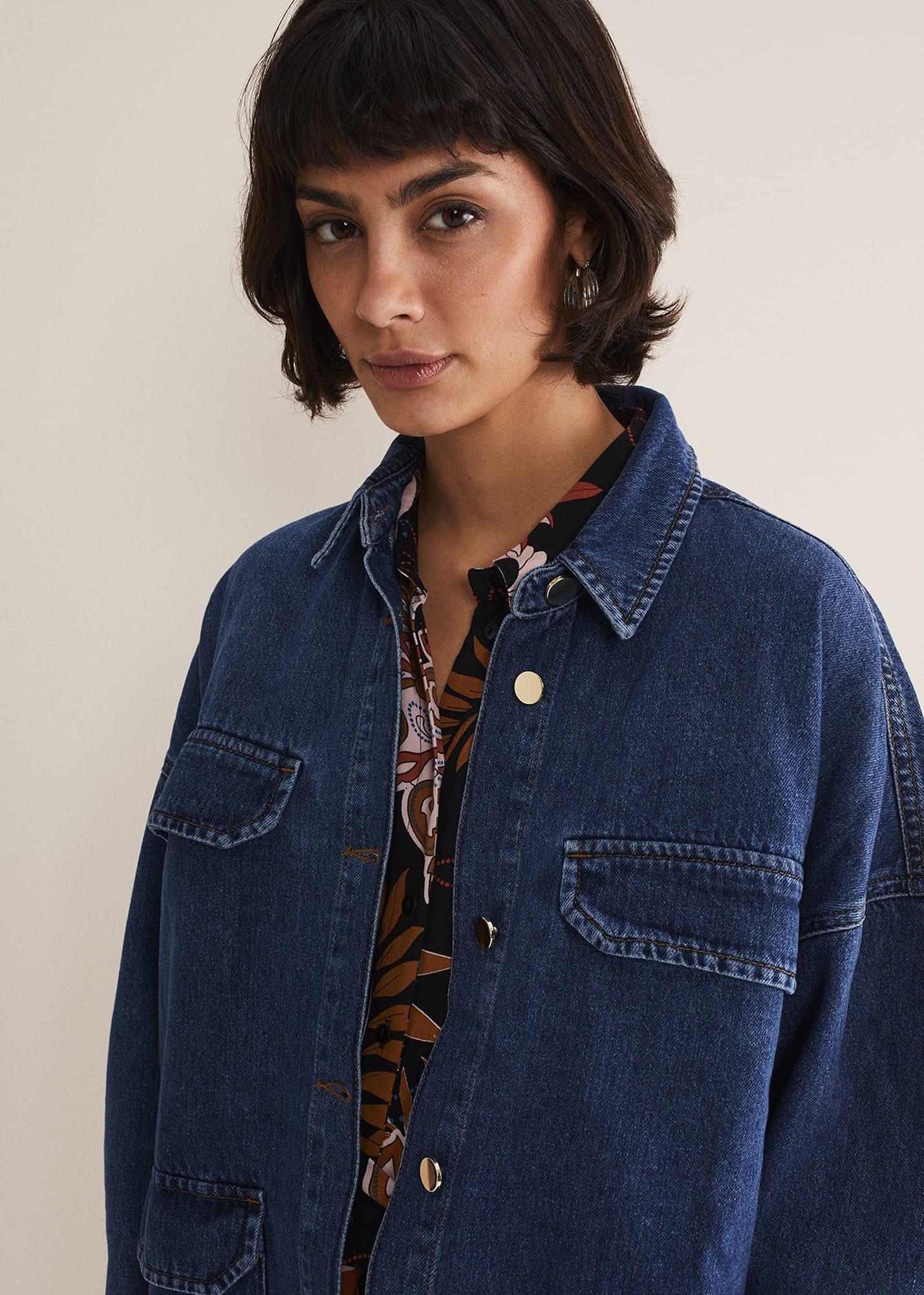 Tianna Oversized Denim Shacket