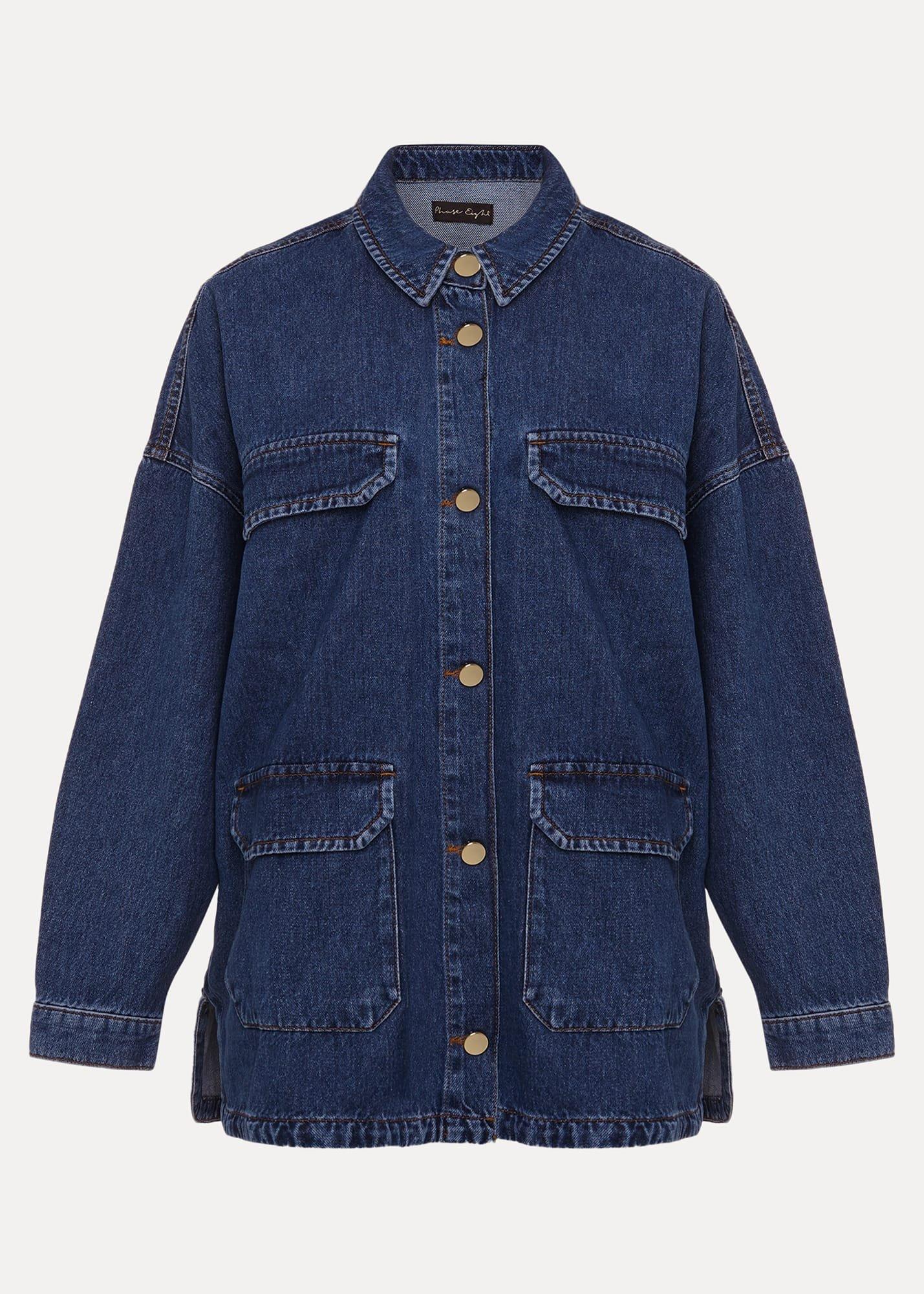 Tianna Oversized Denim Shacket