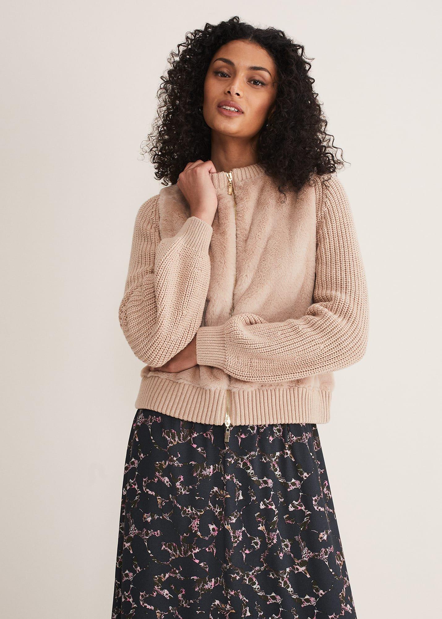 Myla Fur Body Knit Jacket