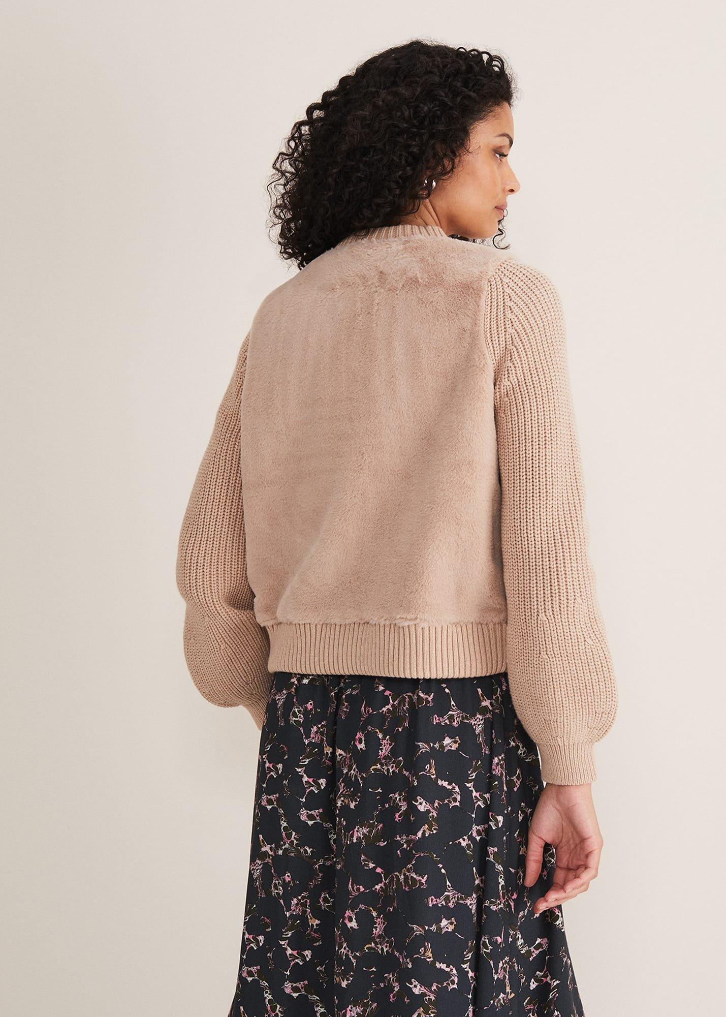 Myla Fur Body Knit Jacket
