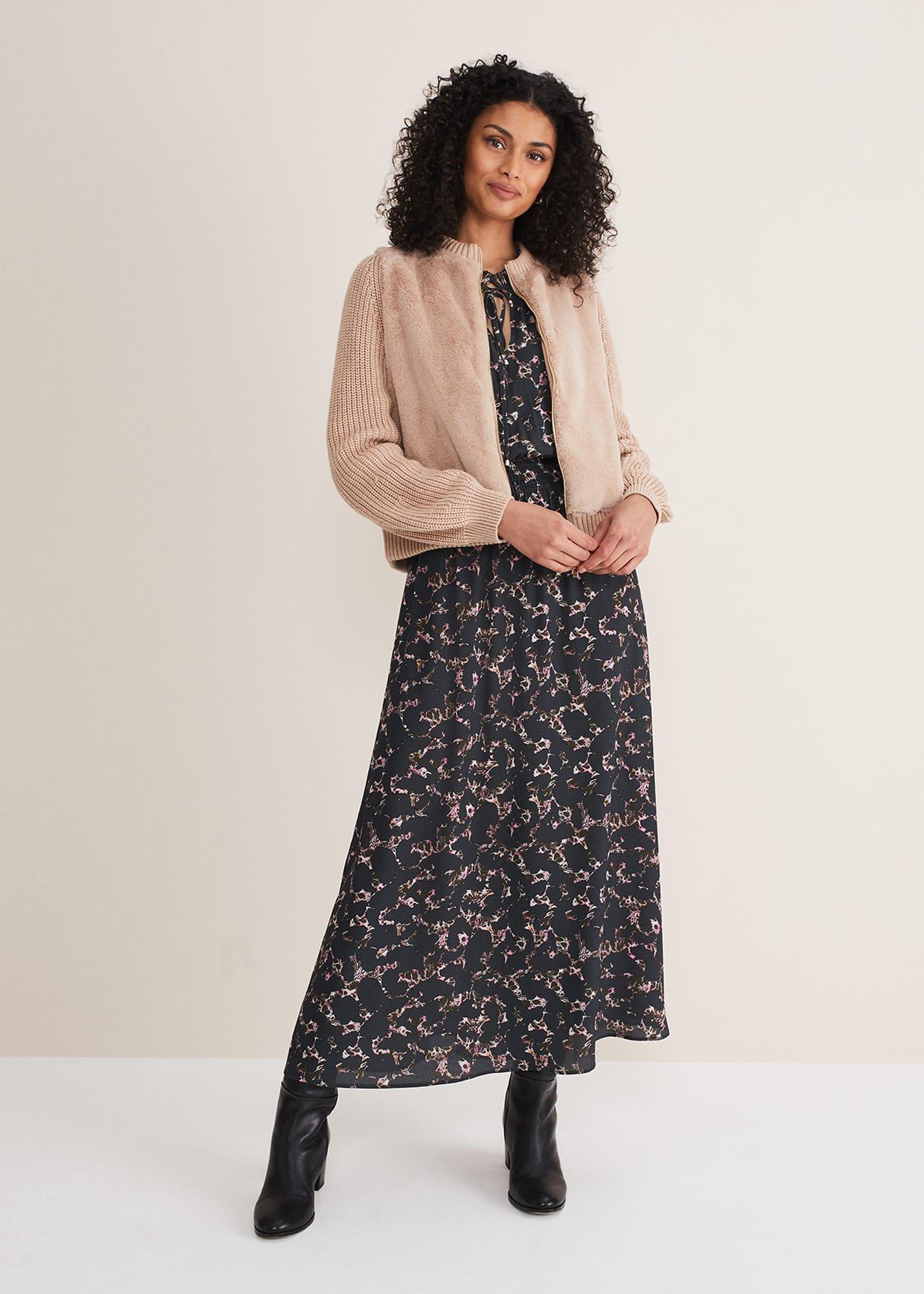 Myla Fur Body Knit Jacket
