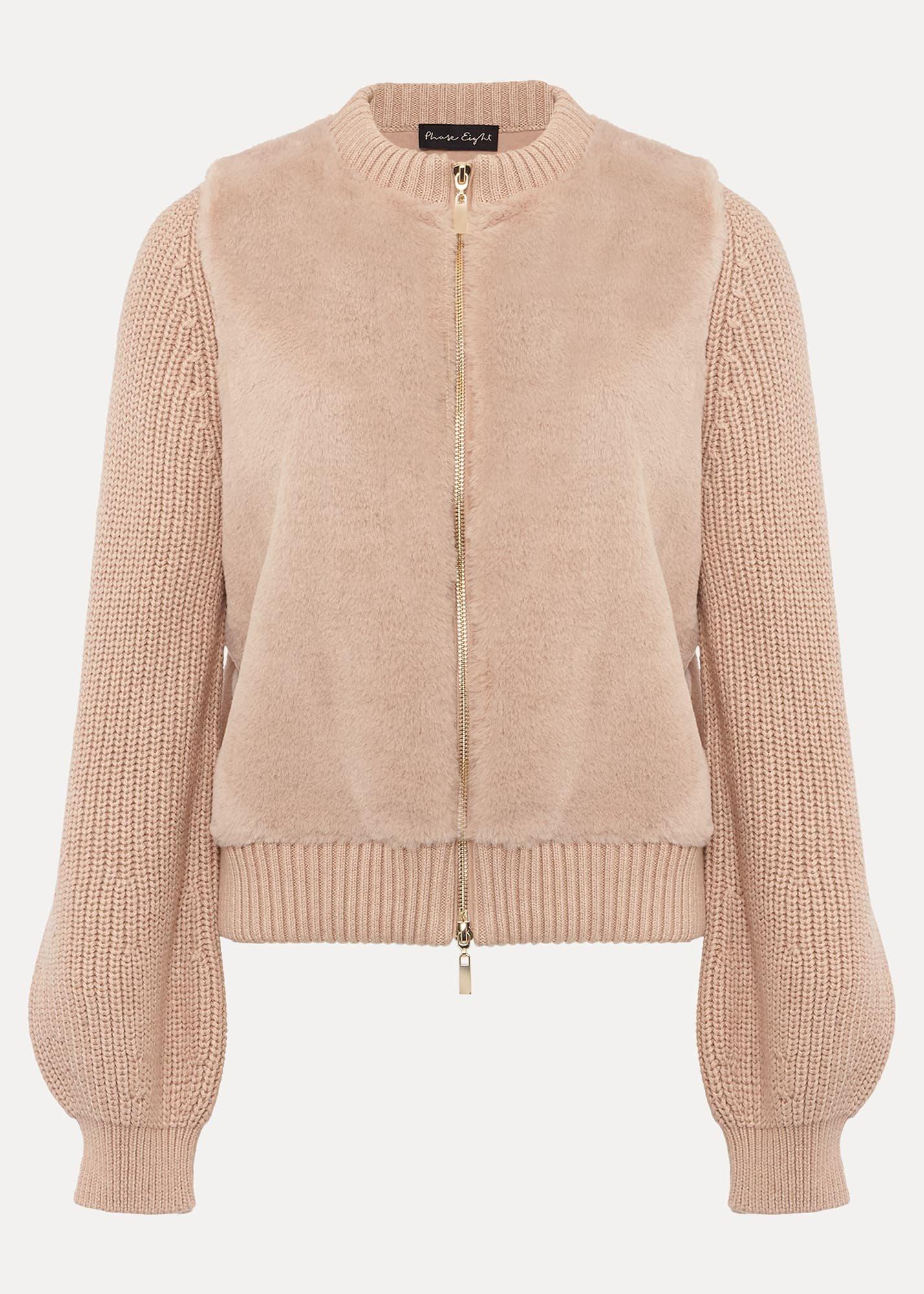 Myla Fur Body Knit Jacket