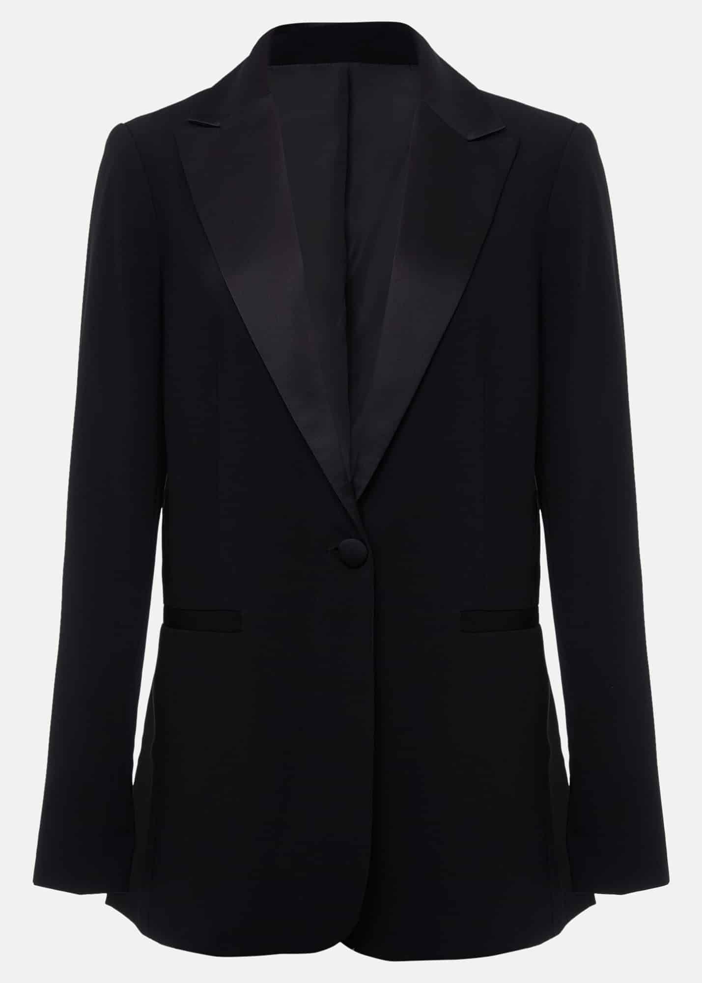Elandra Black Tux Blazer
