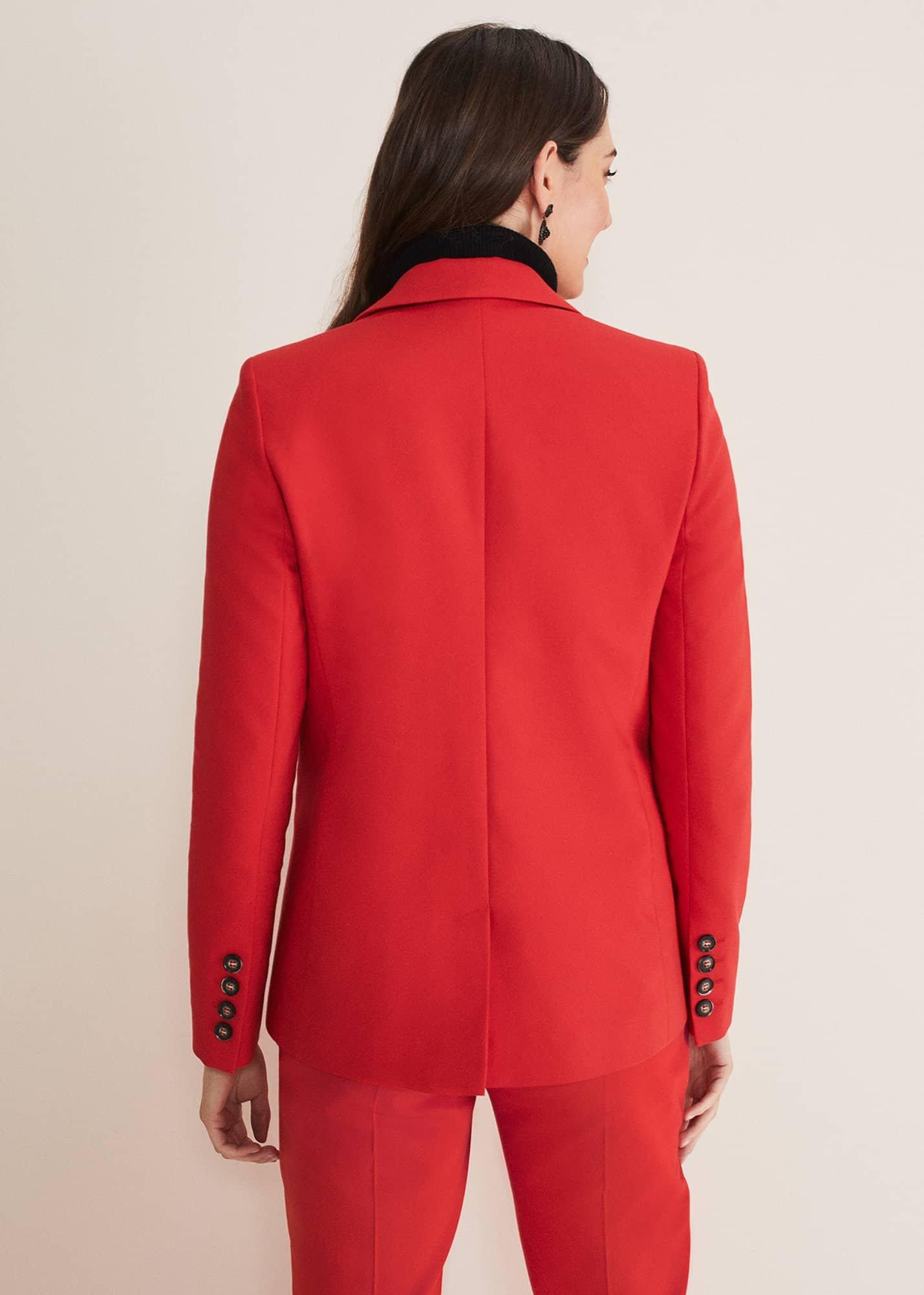 Ulrica Red Blazer