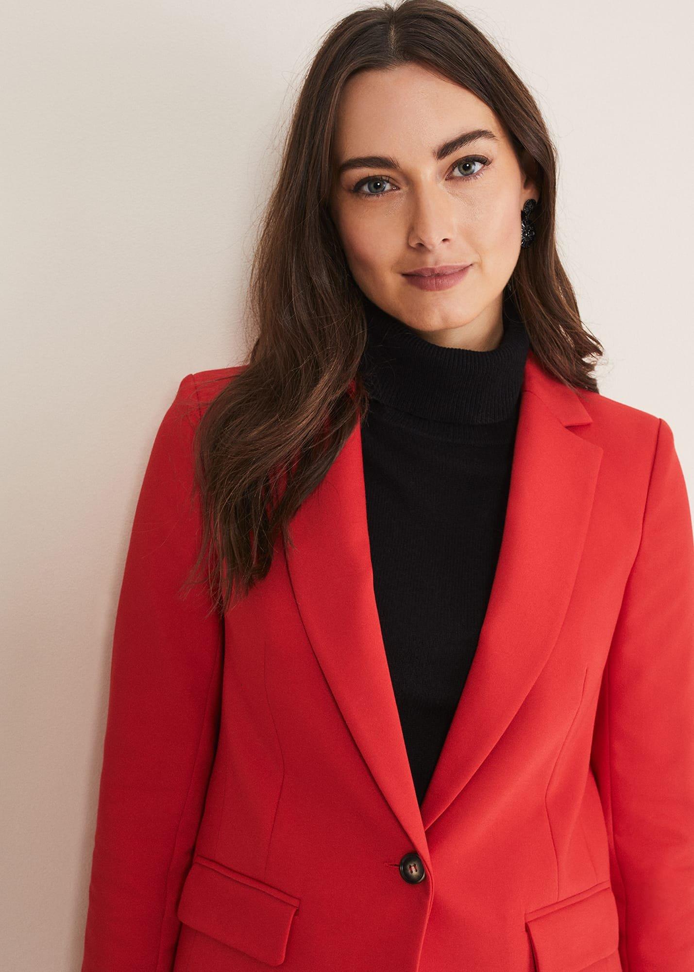 Ulrica Red Blazer