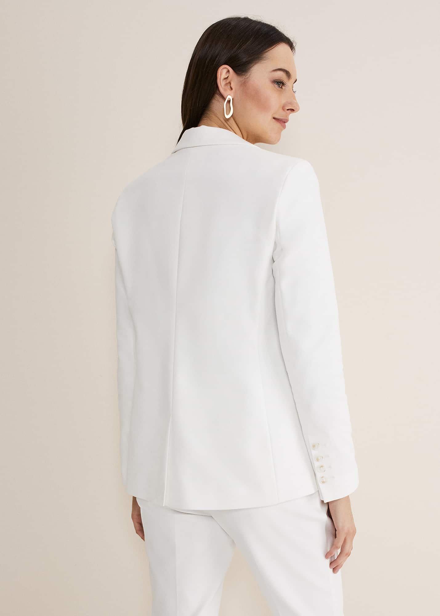 Ulrica White Blazer