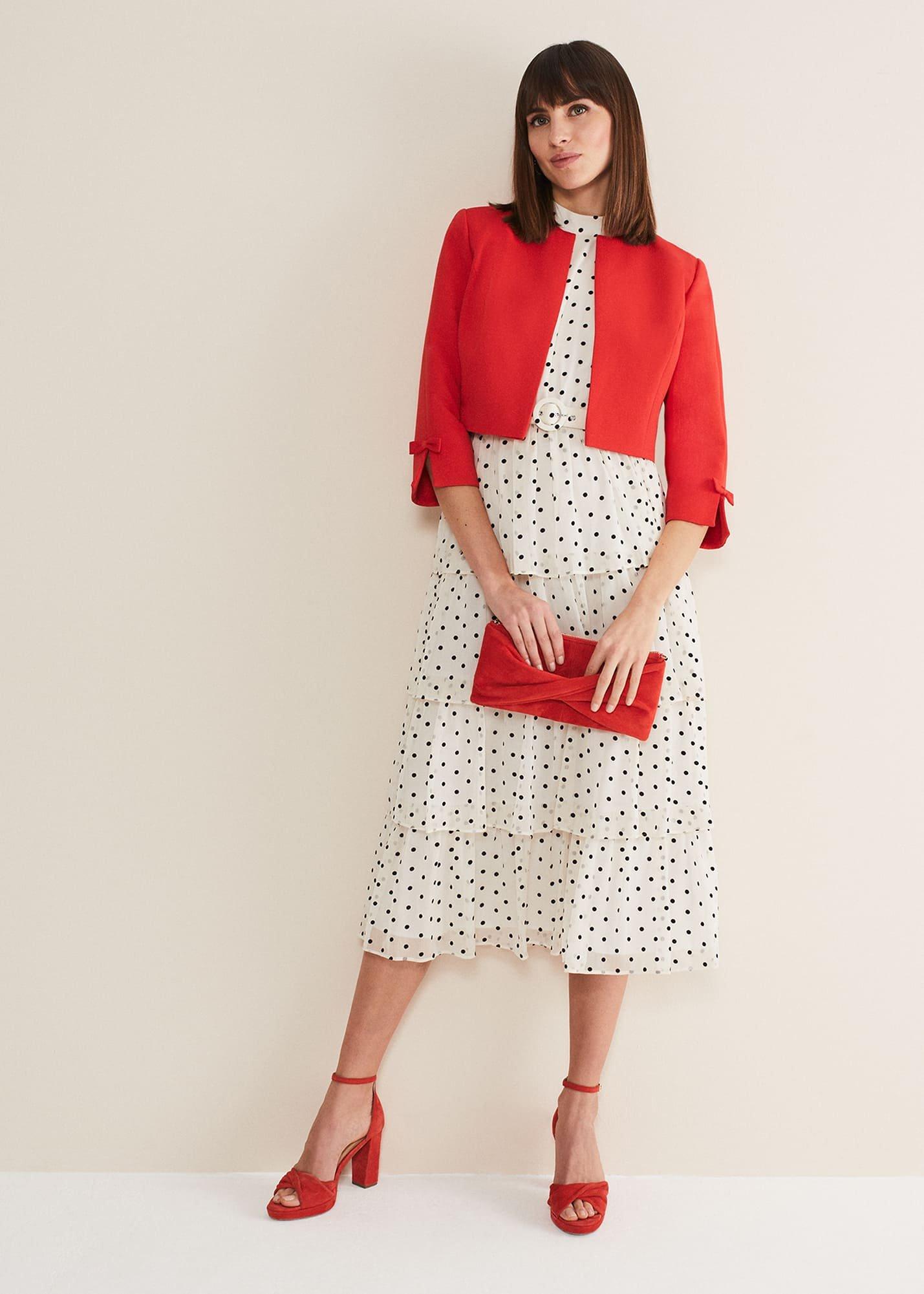 Zoele Bow Detail Jacket