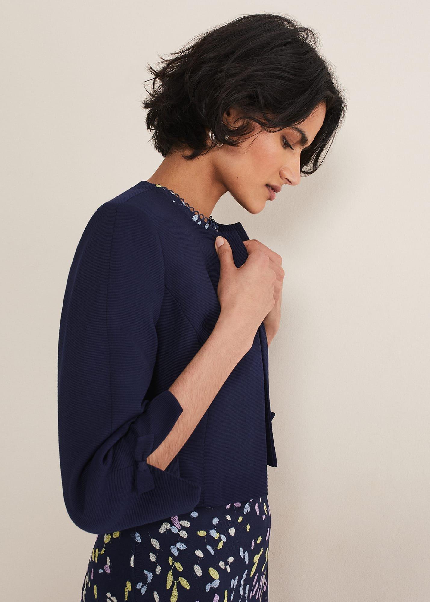 Zoelle Bow Detail Jacket