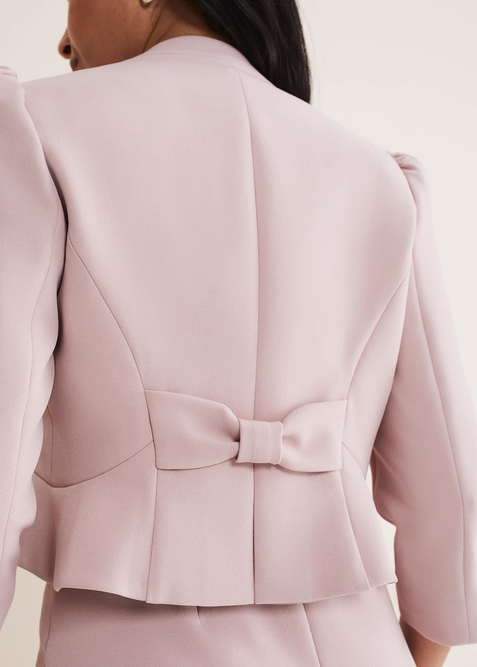 Petite Isabella Bow Jacket