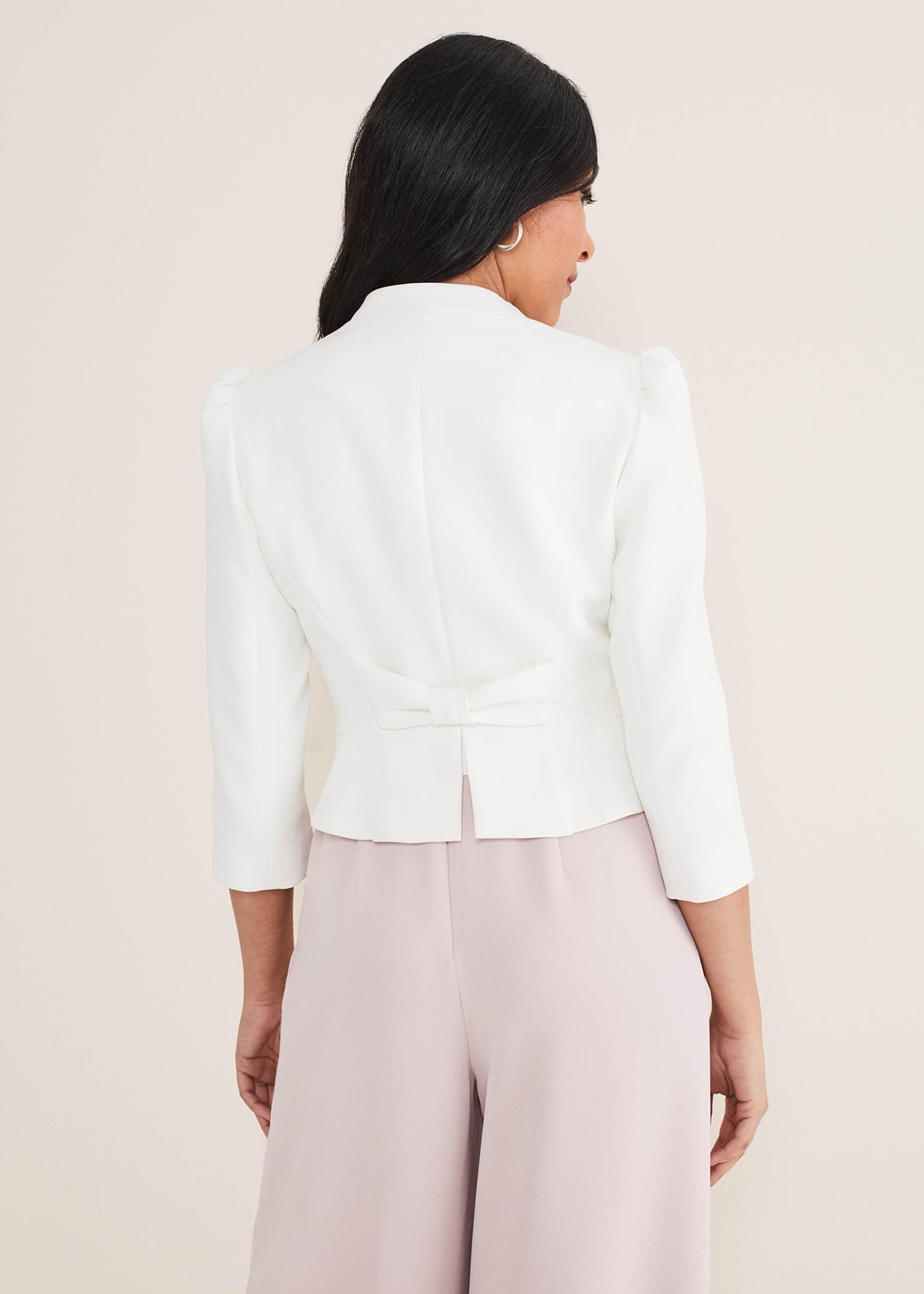 Petite Isabella Bow Jacket