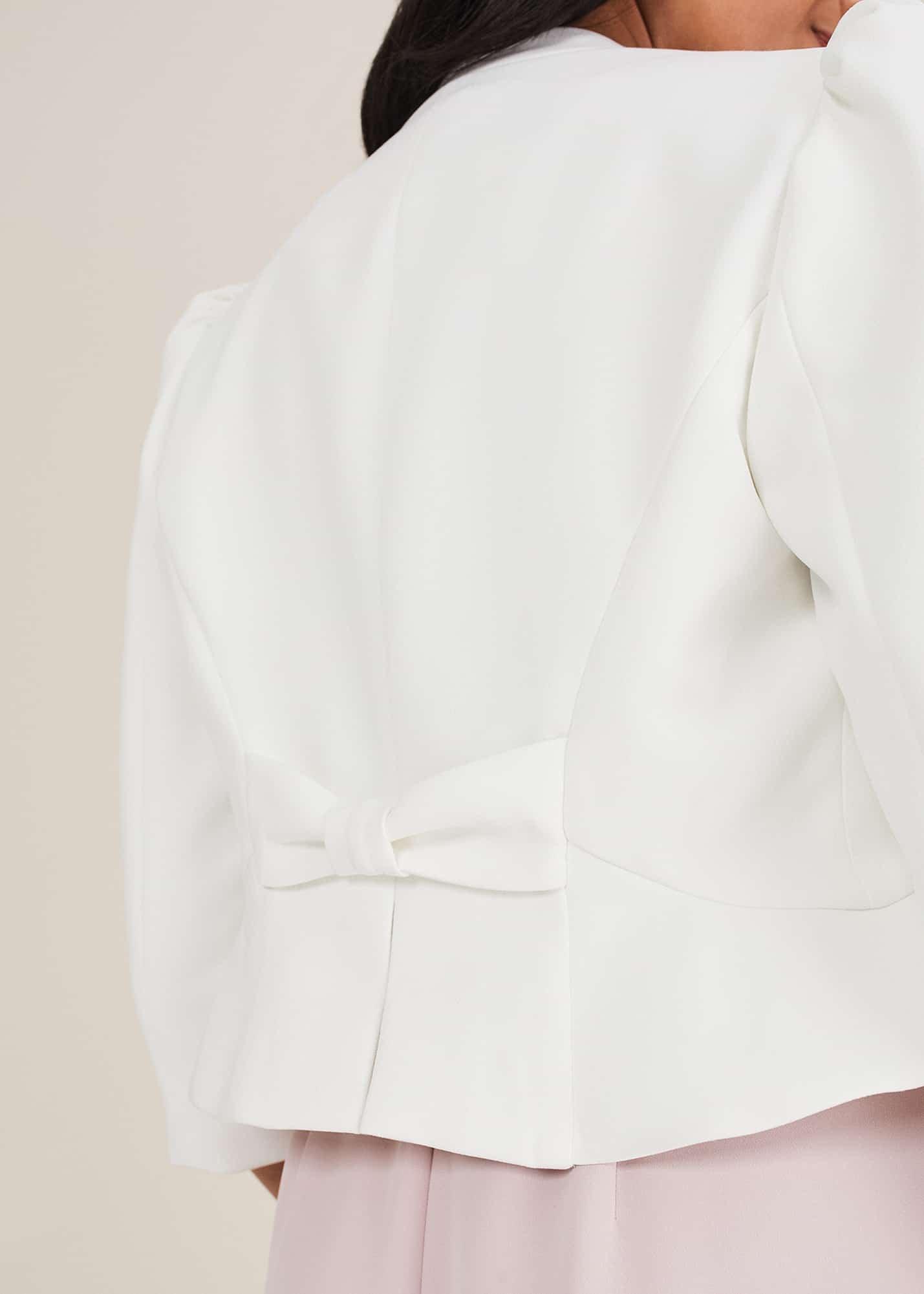 Petite Isabella Bow Jacket