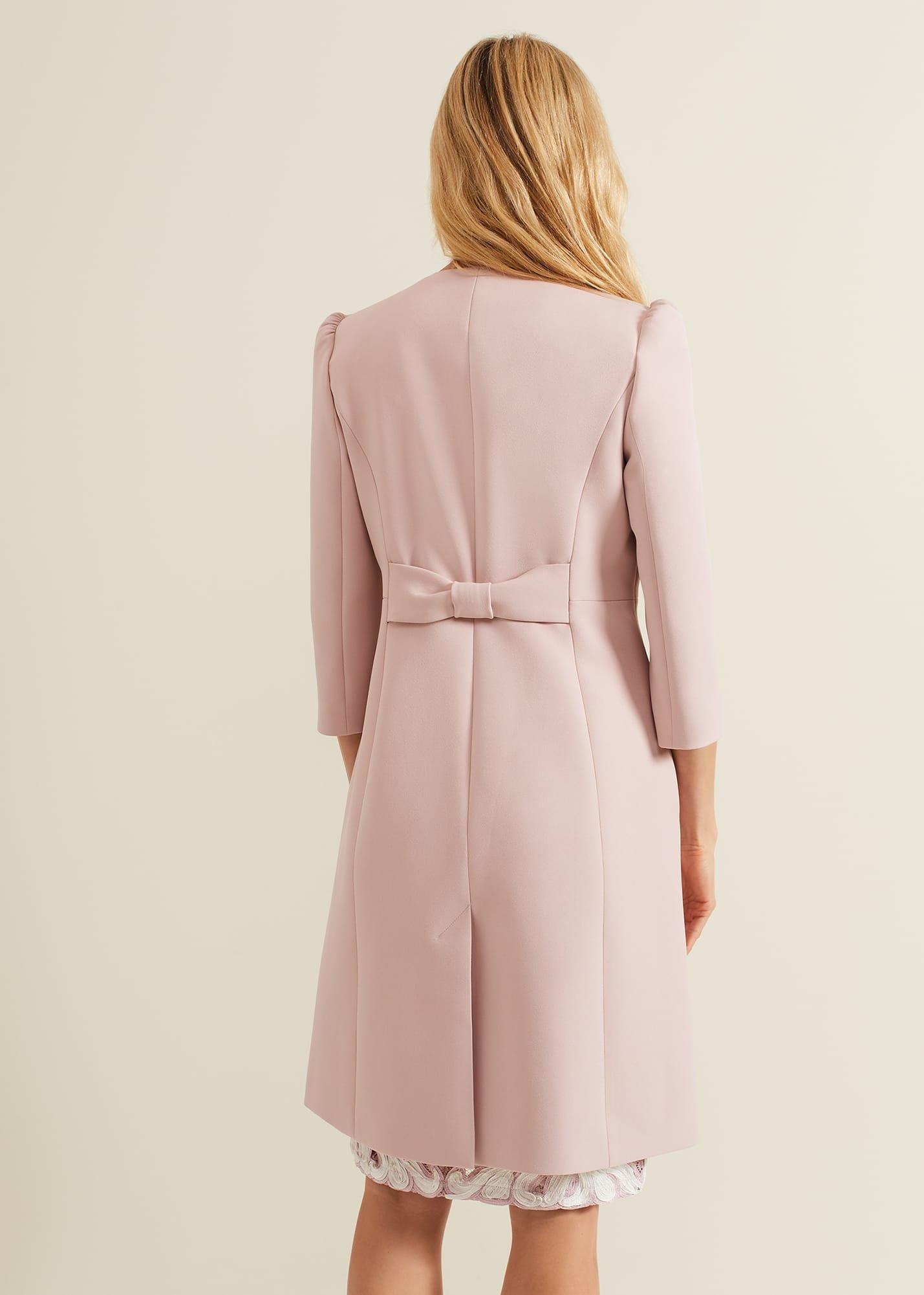 Venita Bow Long Jacket