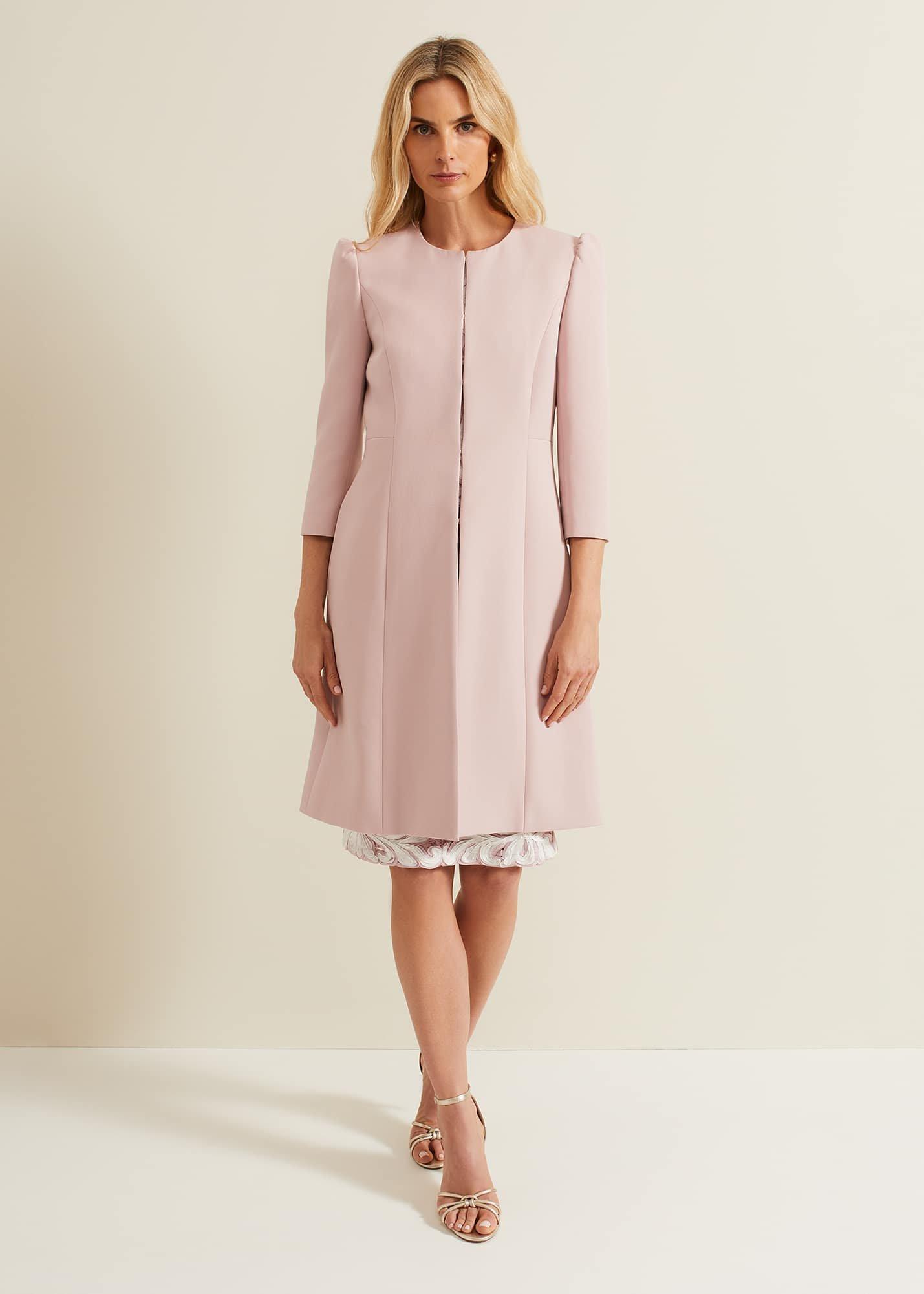 Venita Bow Long Jacket