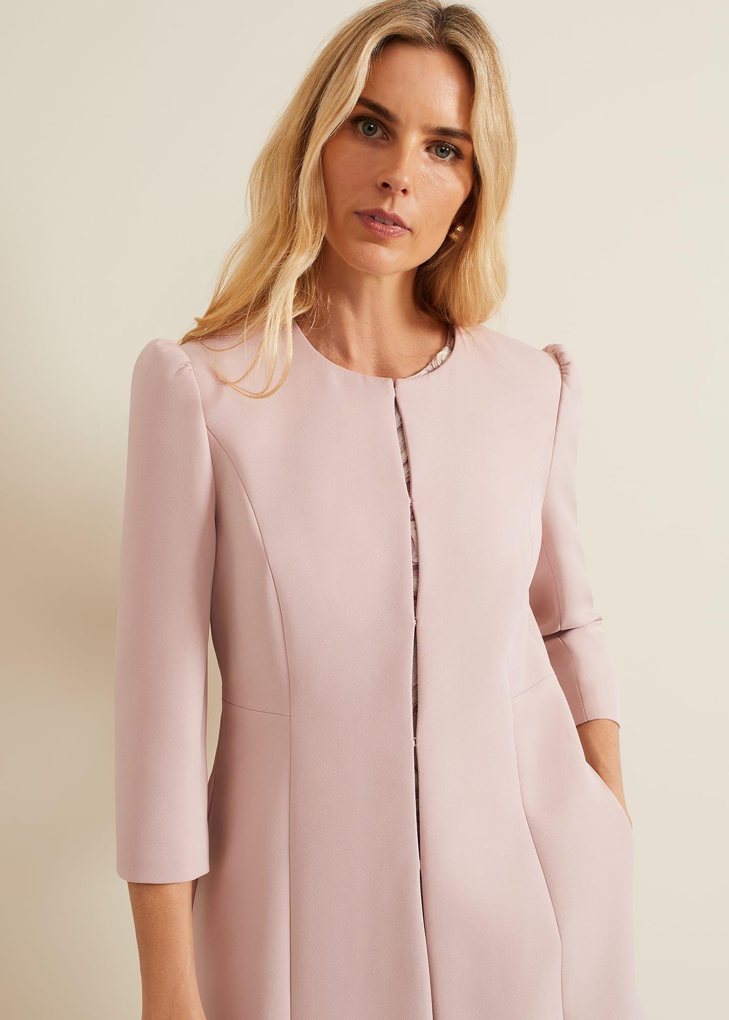Venita Bow Long Jacket