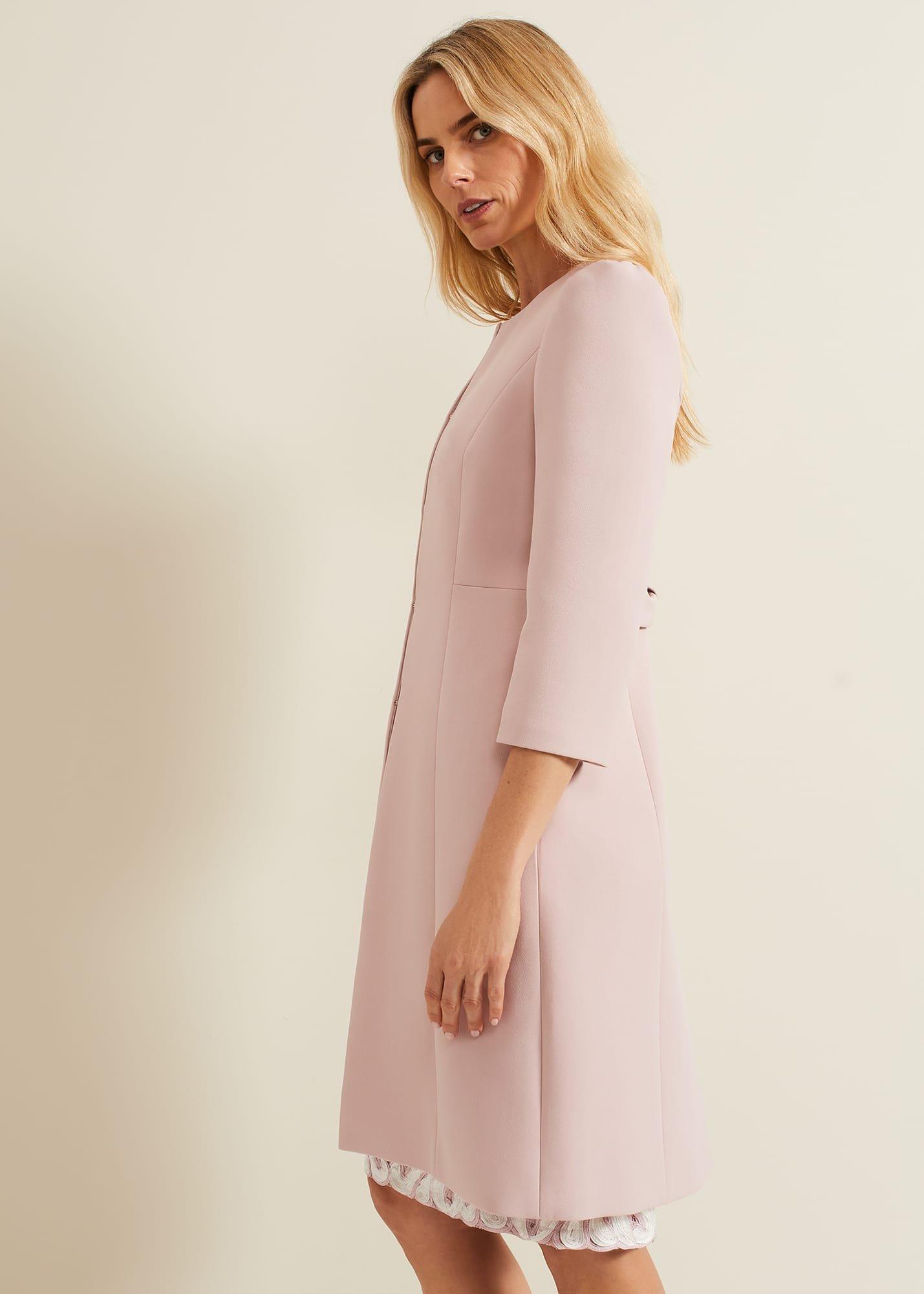 Venita Bow Long Jacket