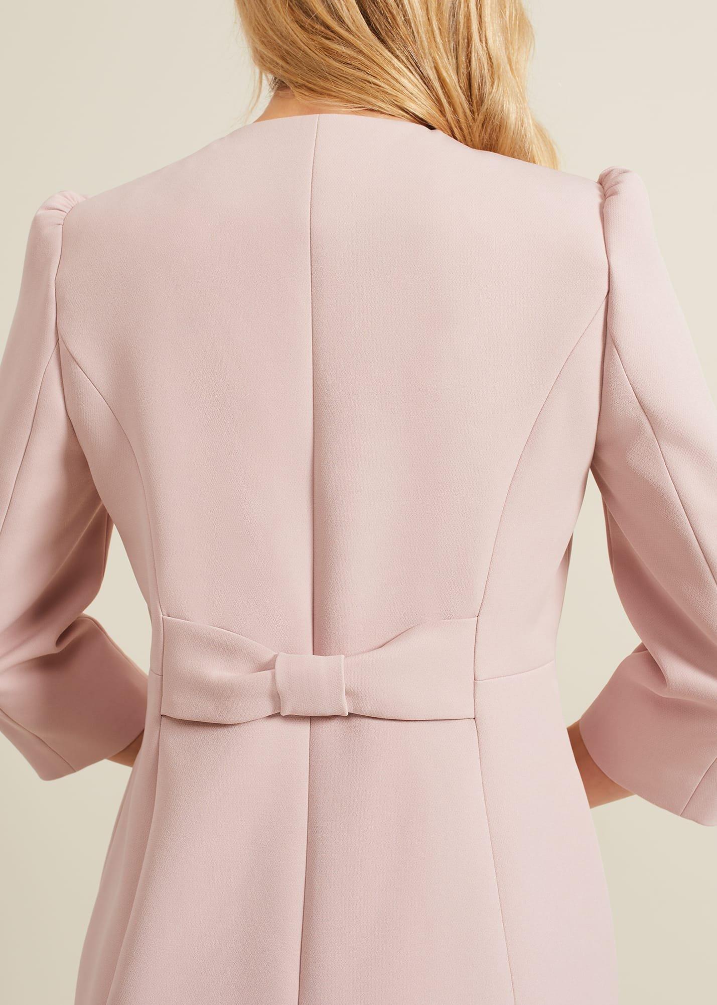 Venita Bow Long Jacket