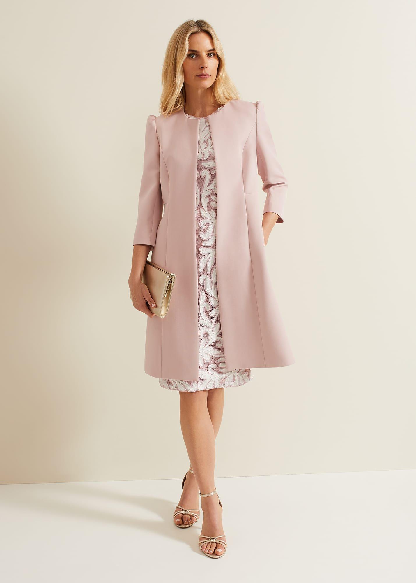 Venita Bow Long Jacket