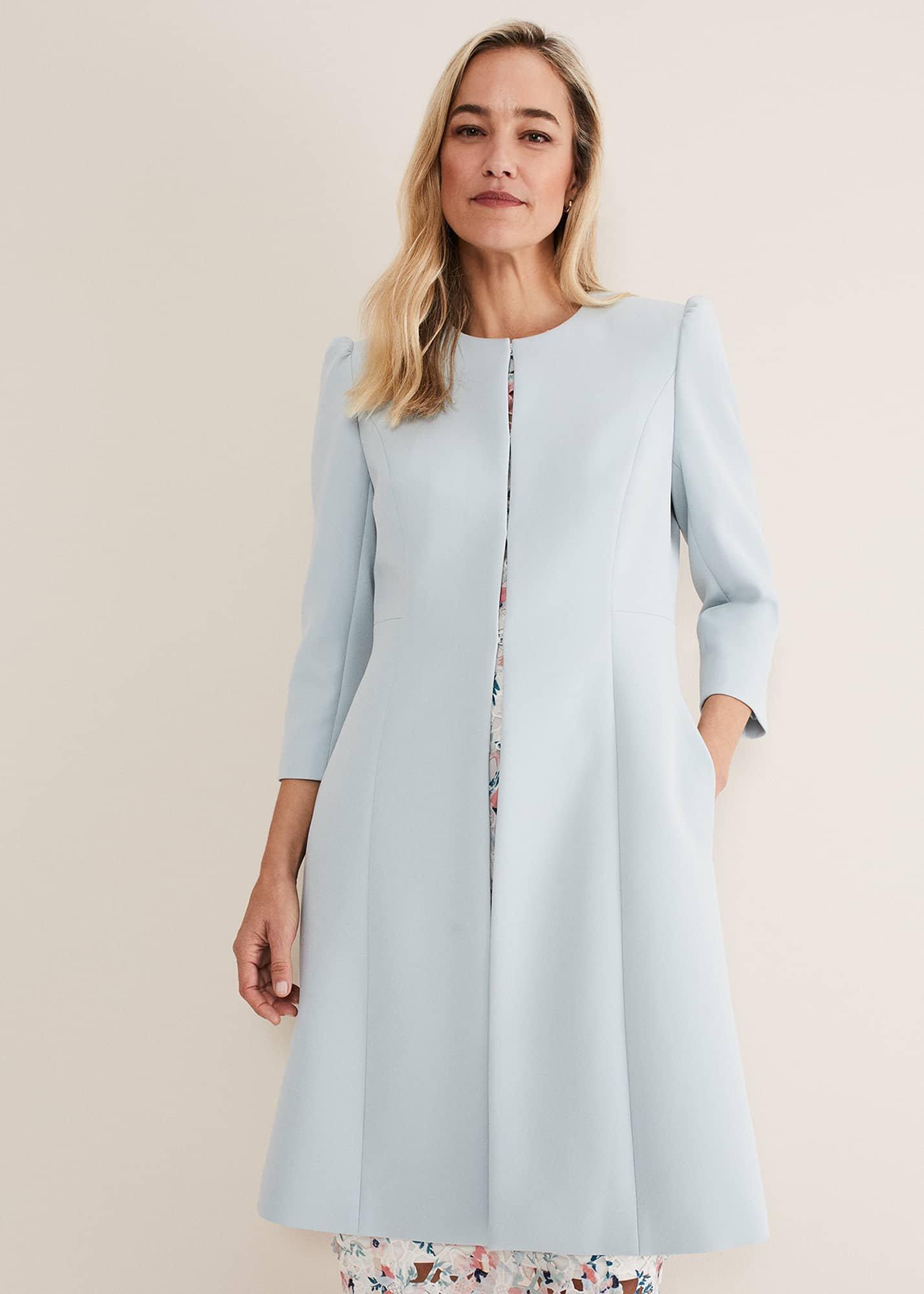 Venita Bow Long Jacket