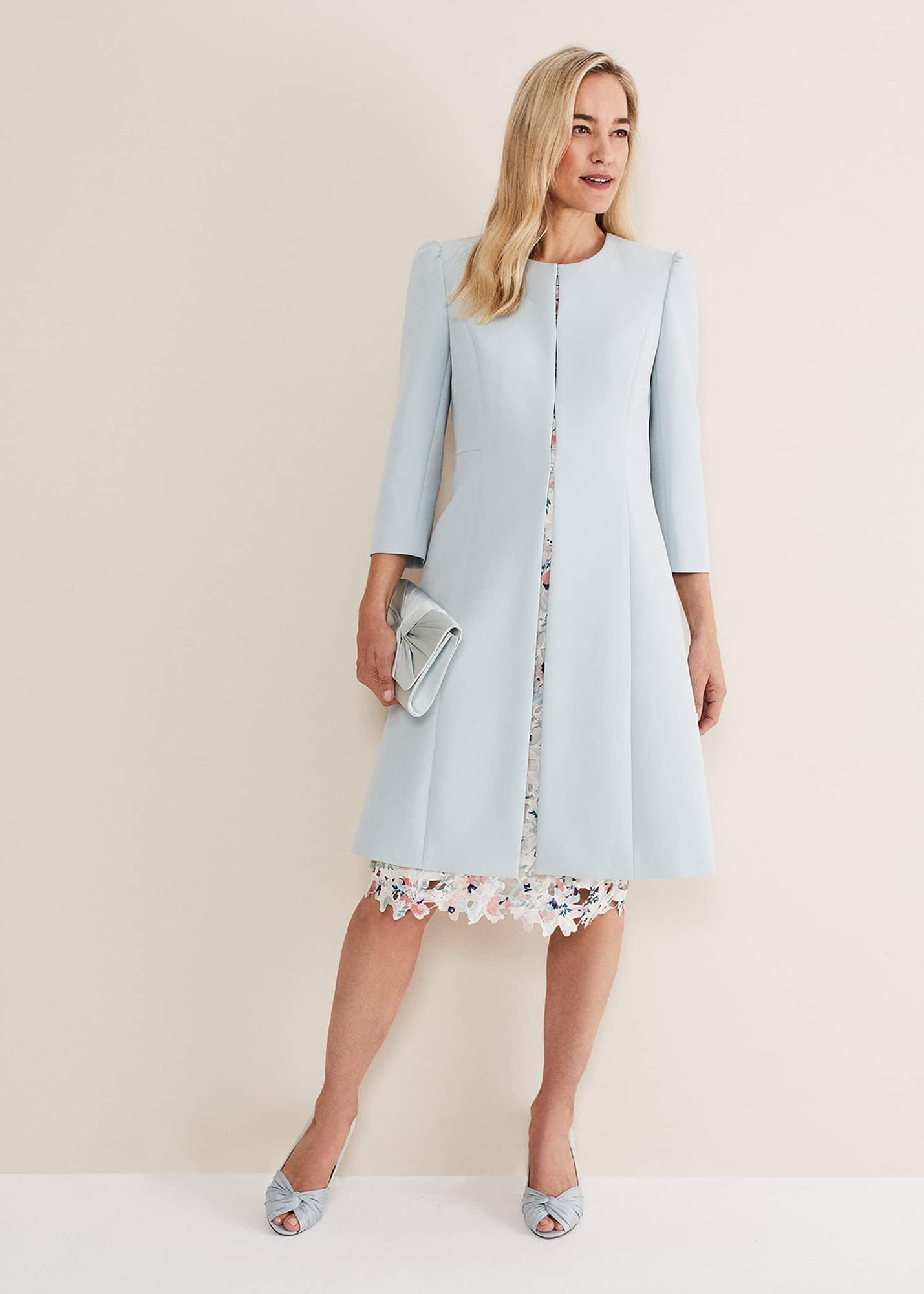 Venita Bow Long Jacket