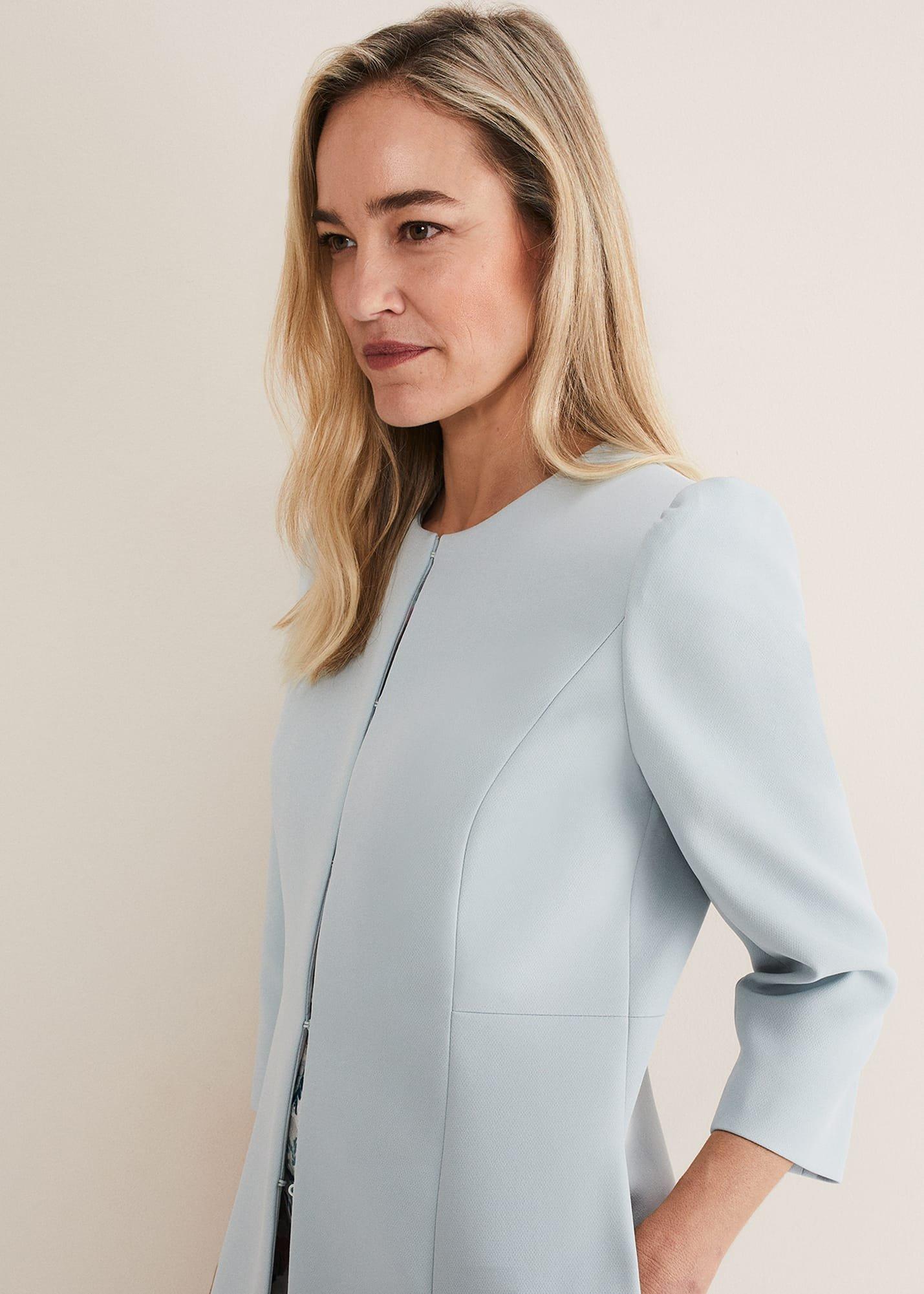 Venita Bow Long Jacket