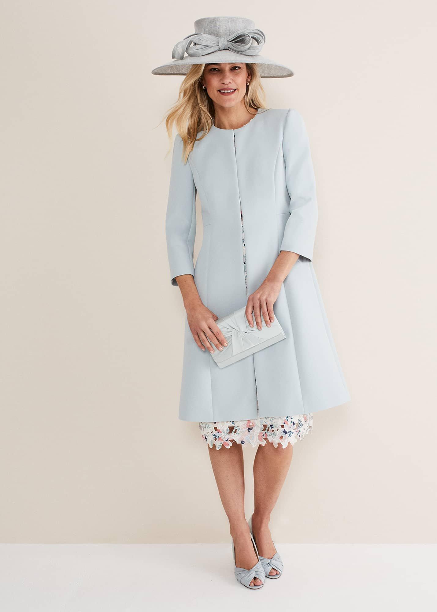 Venita Bow Long Jacket