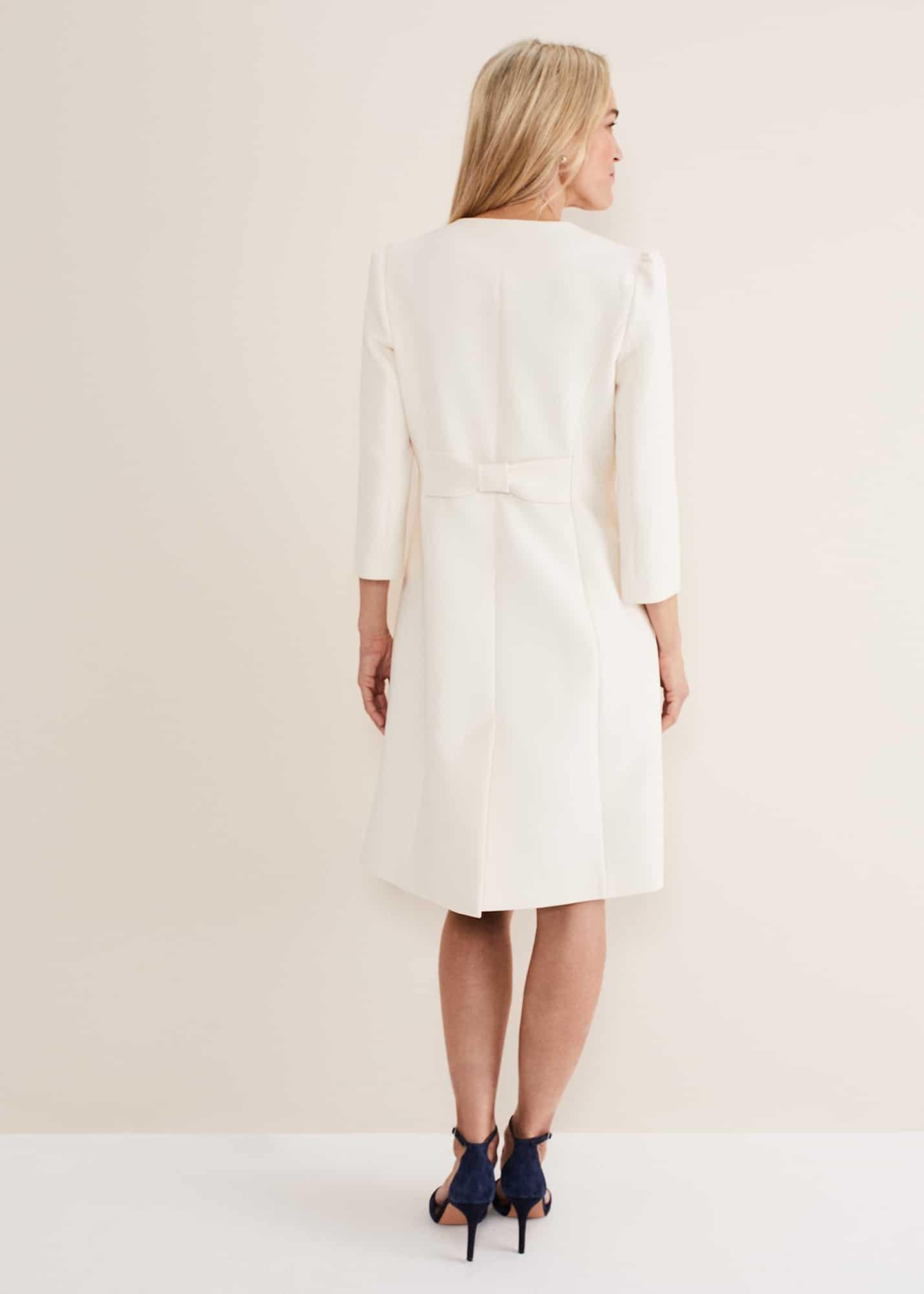Venita Bow Long Jacket