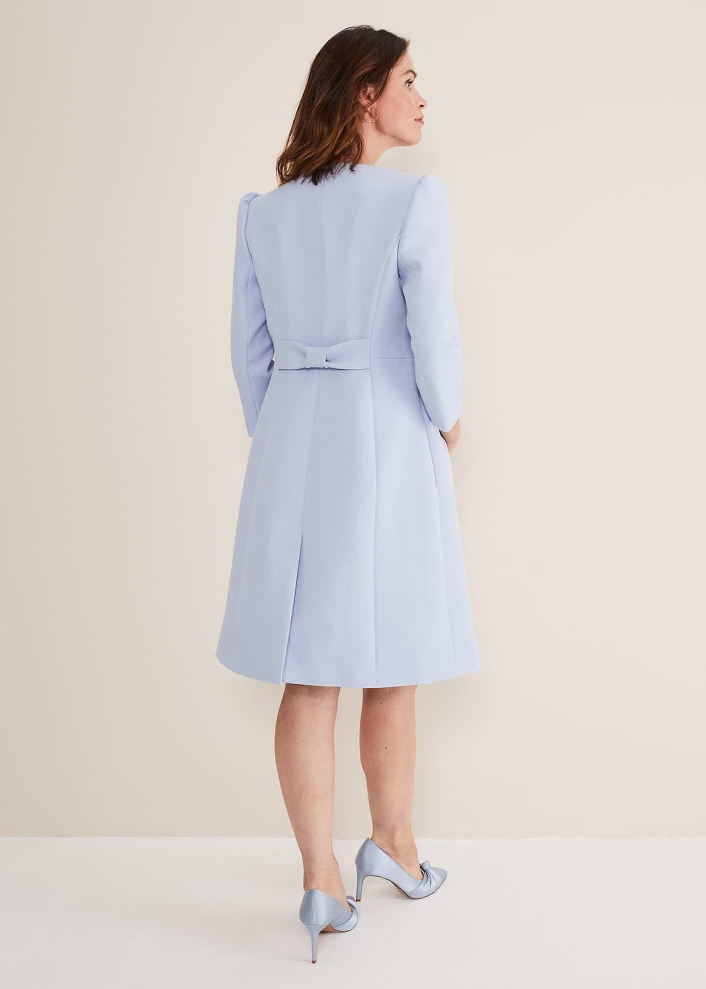 Venita Bow Long Jacket