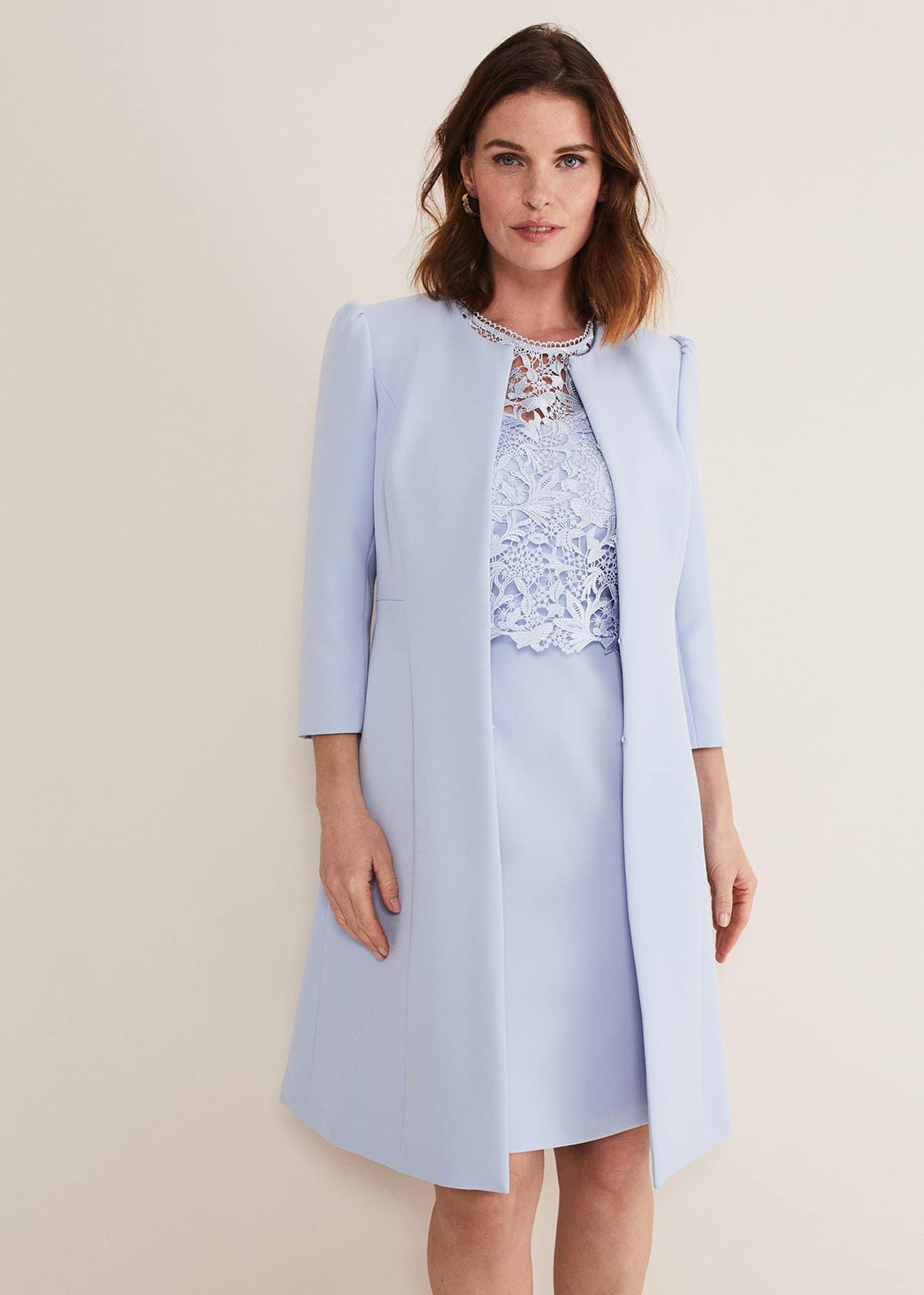 Venita Bow Long Jacket