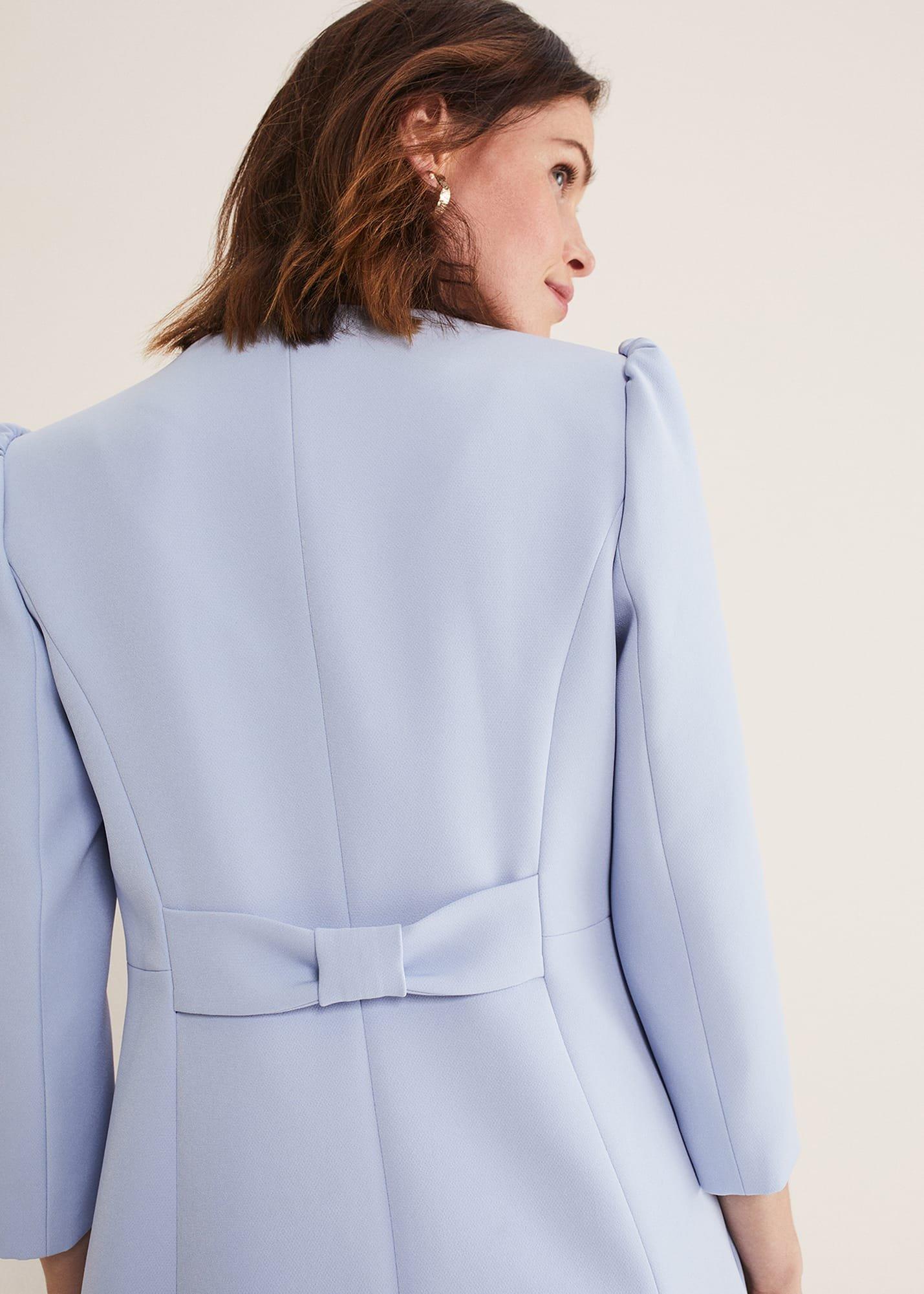 Venita Bow Long Jacket