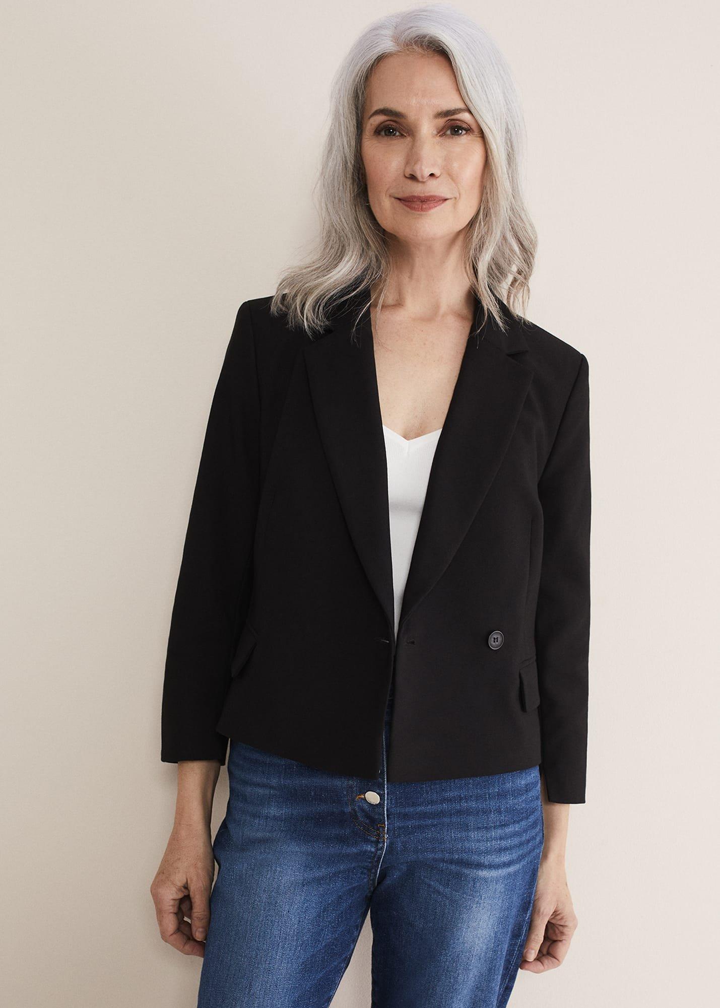 Christine Black Blazer