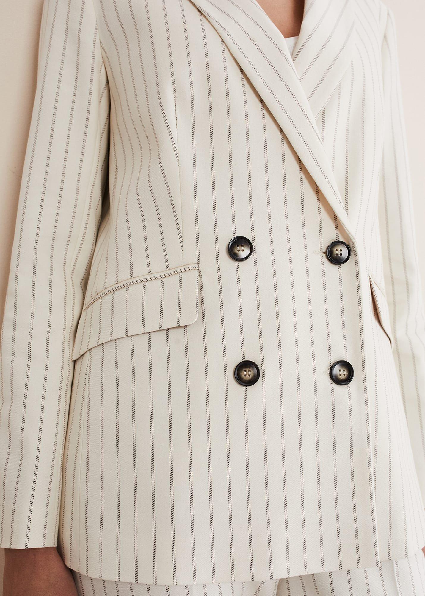 Ariella Pinstripe Blazer
