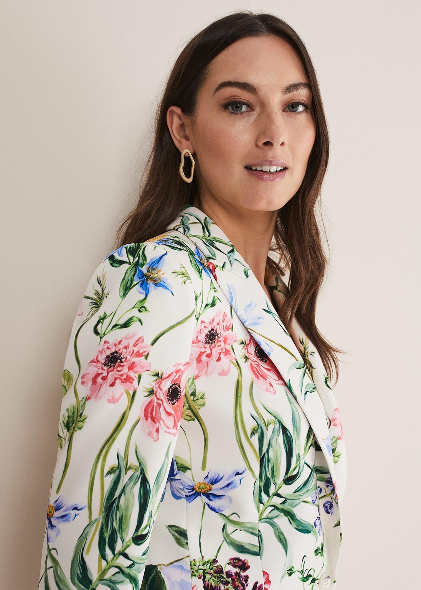 Ulrica Floral Blazer