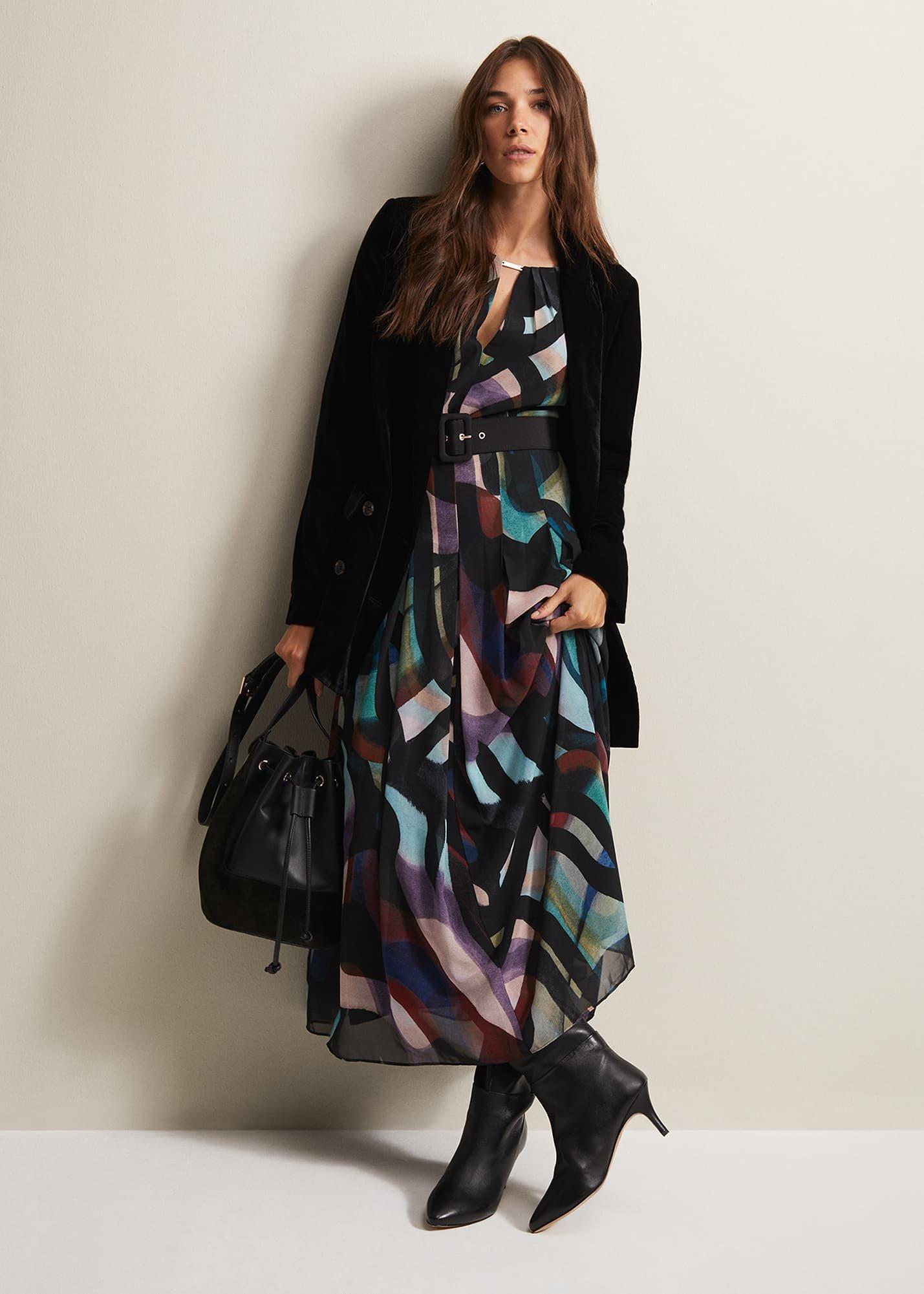 Avani Black Velvet Blazer