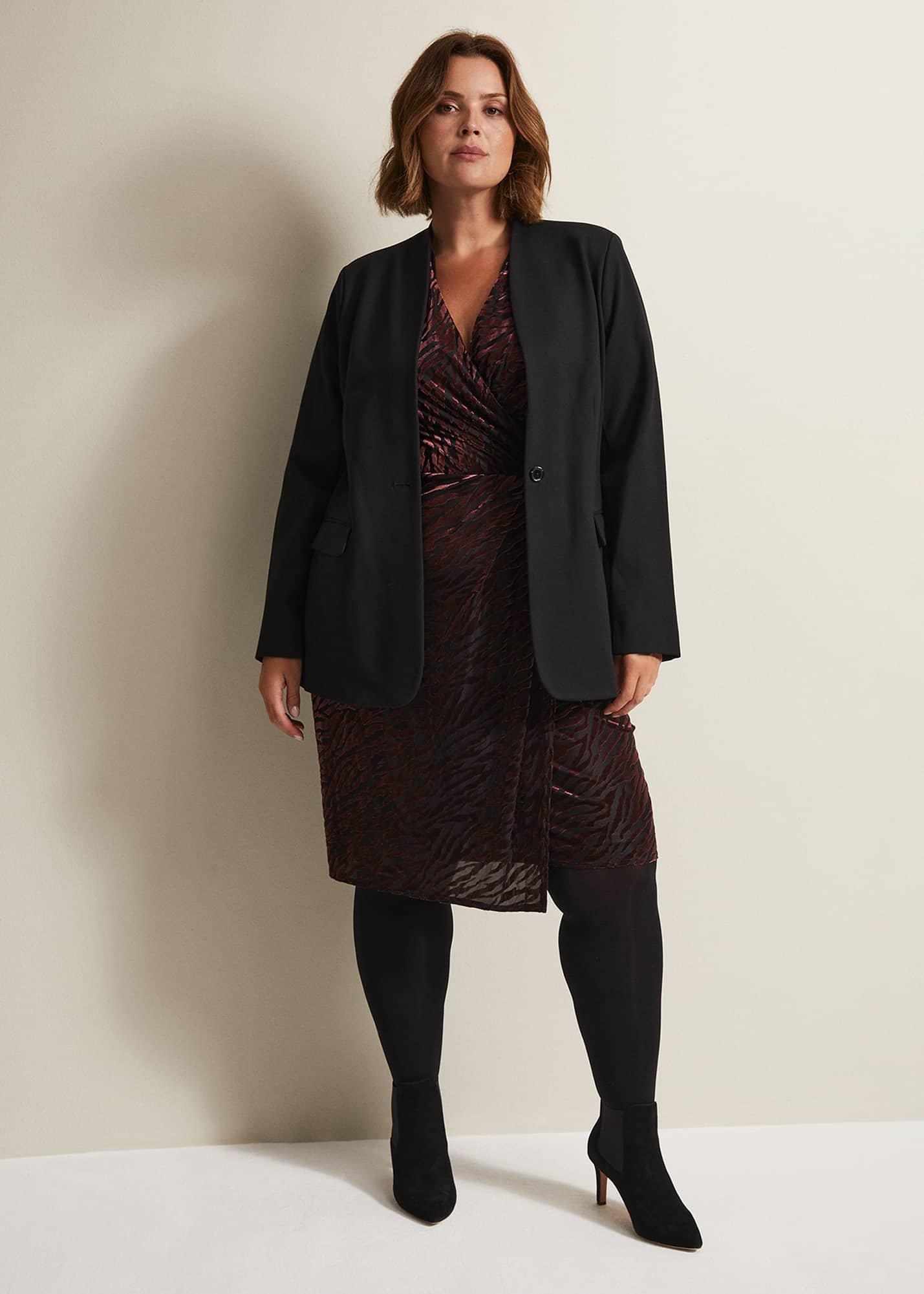 Devin Black Ponte Blazer