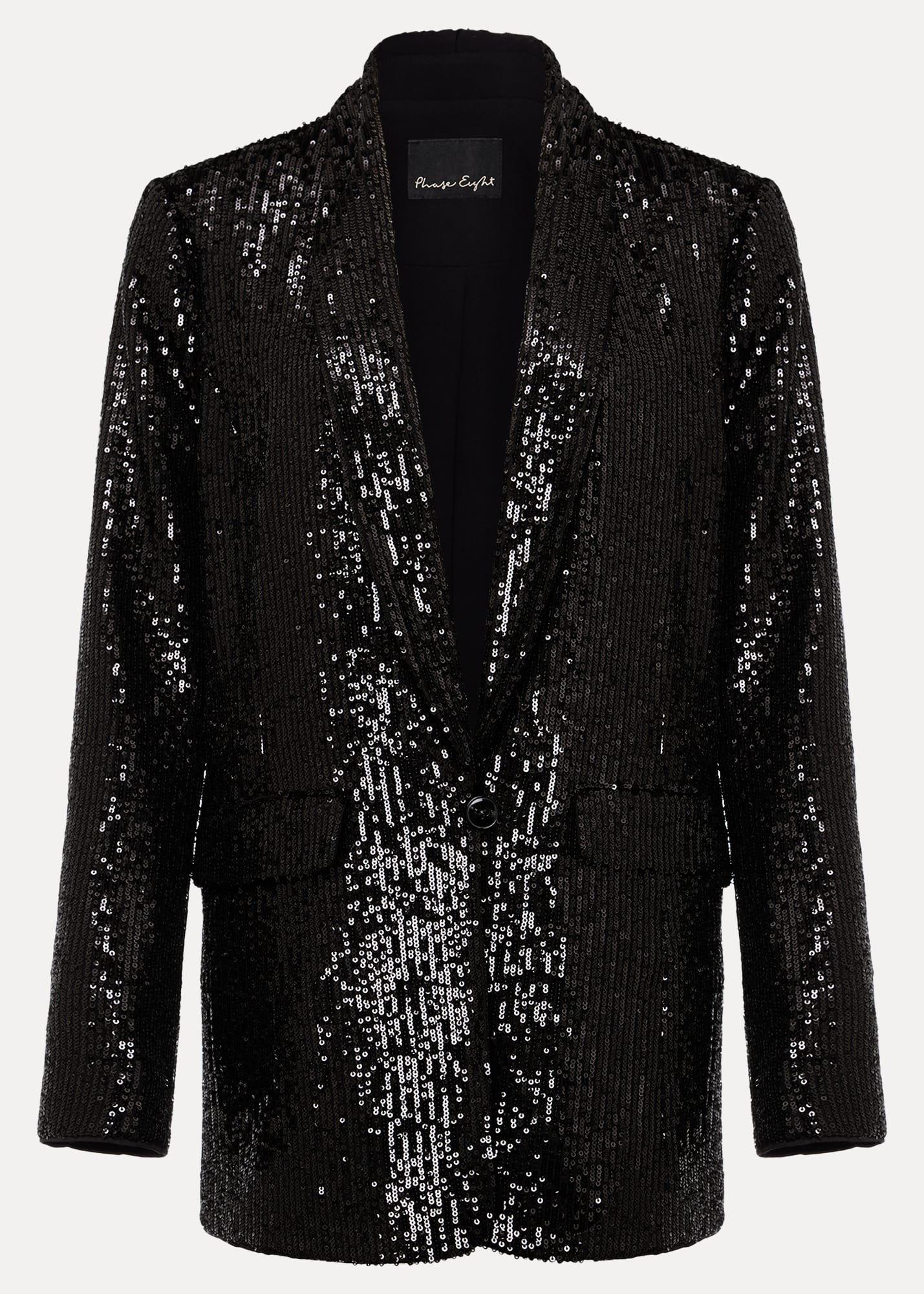 Ameera Sequin Soft Blazer