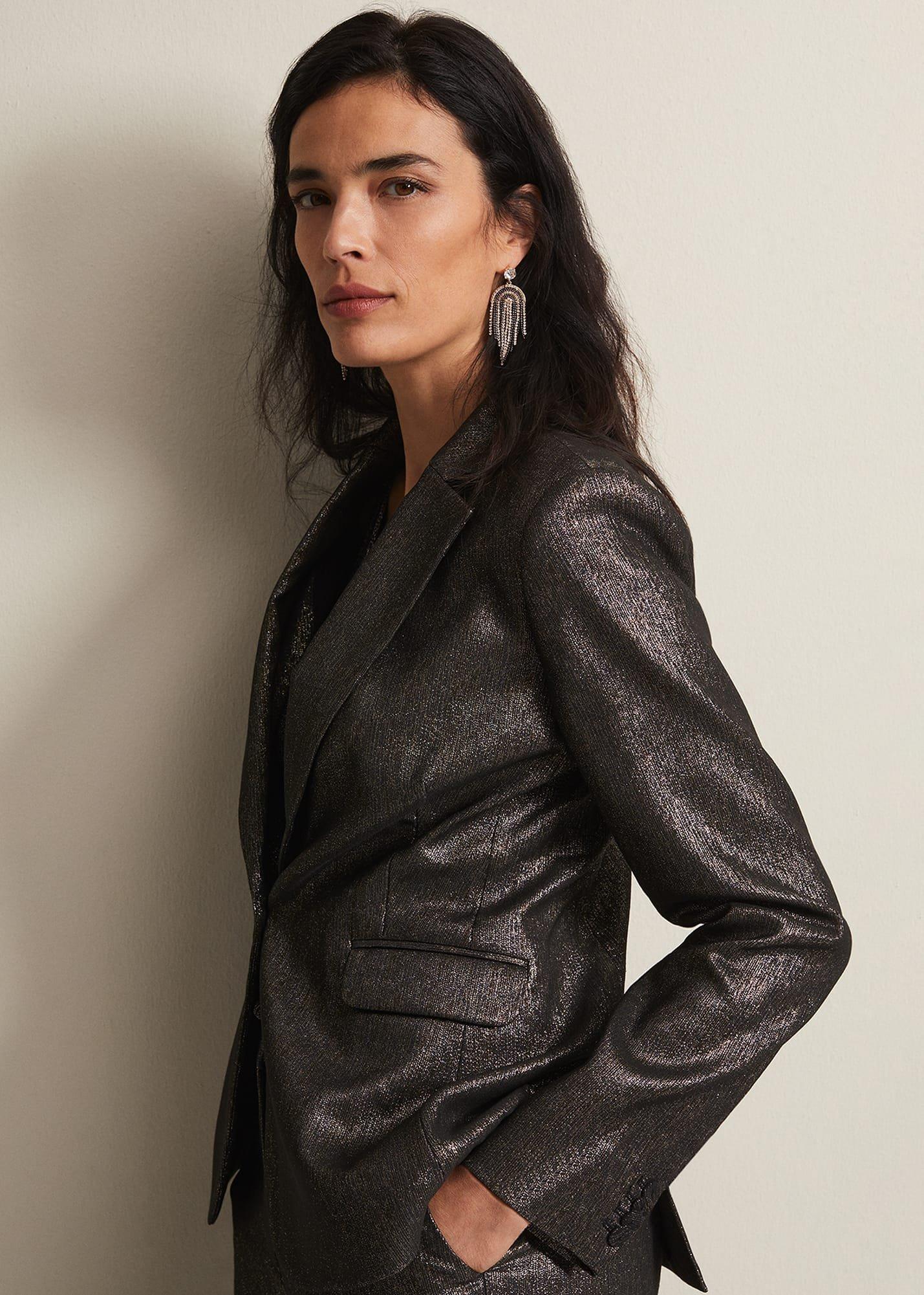 Ulrica Shimmer Blazer