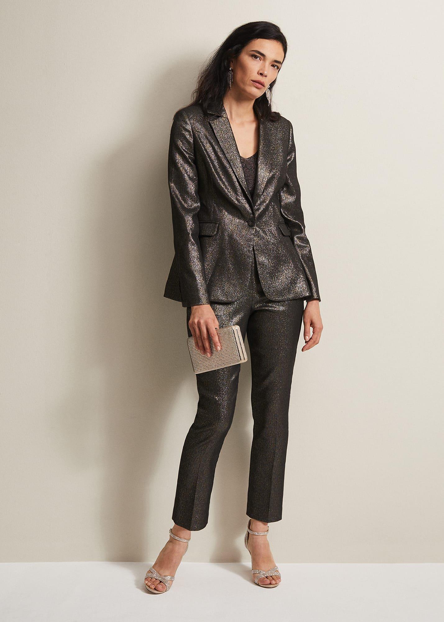 Ulrica Shimmer Blazer