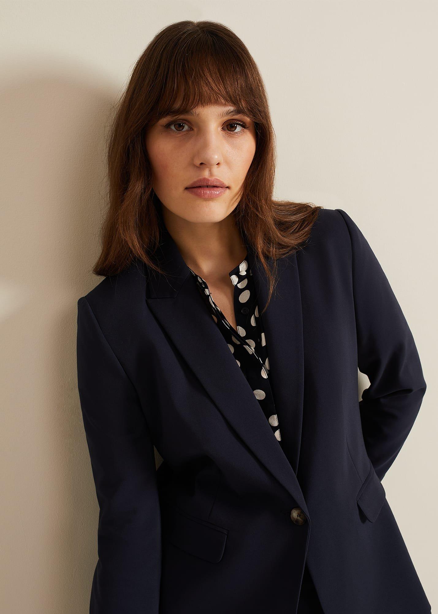 Ulrica Fitted Suit Jacket