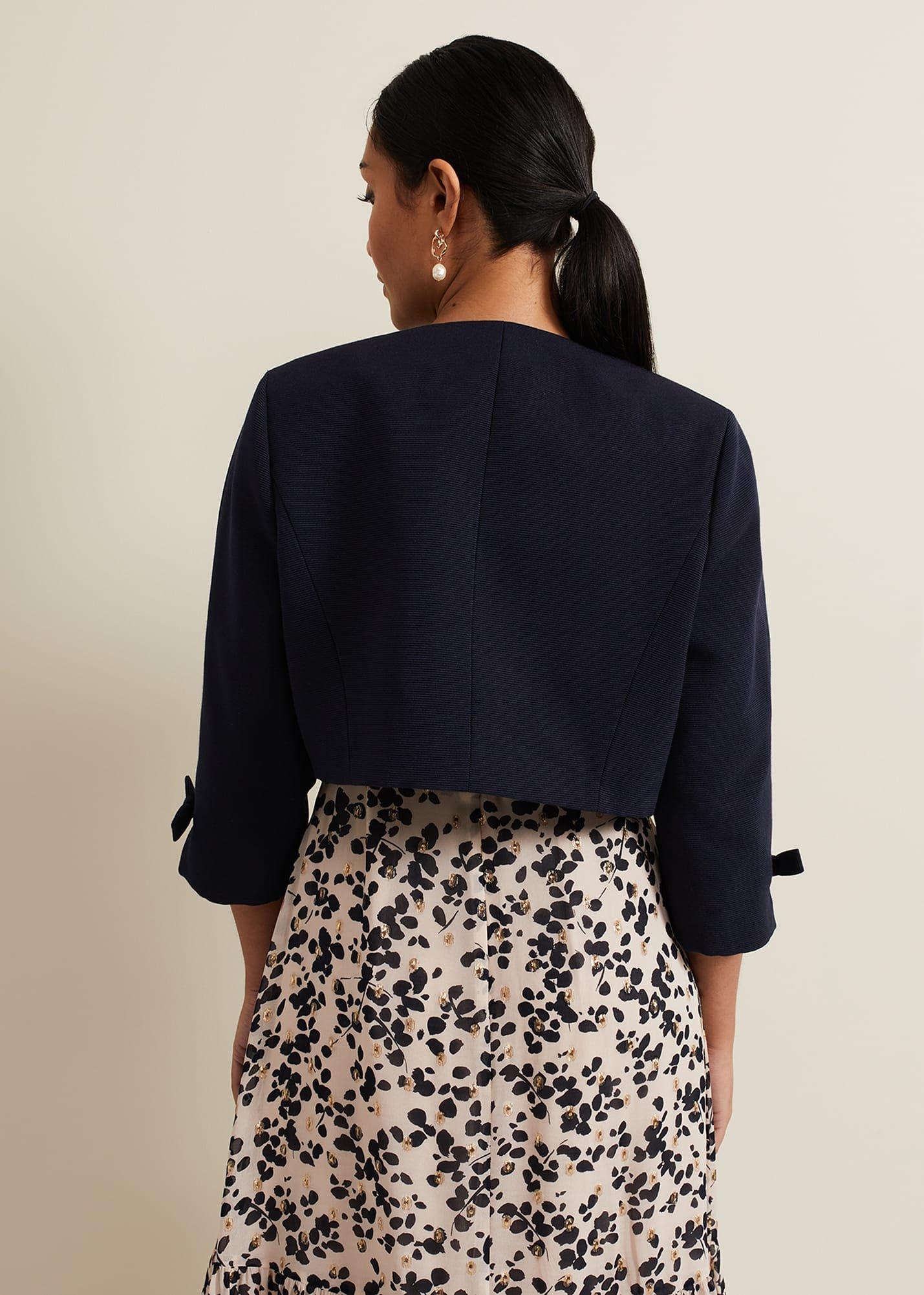 Petite Zoelle Bow Jacket