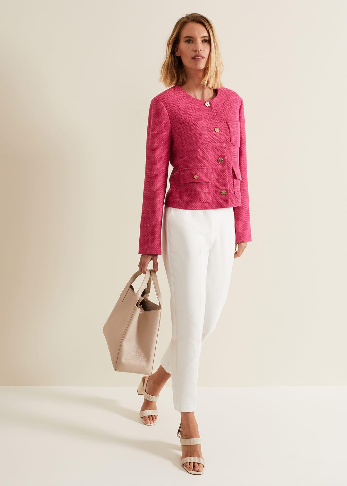 Ripley Pink Boucle Jacket