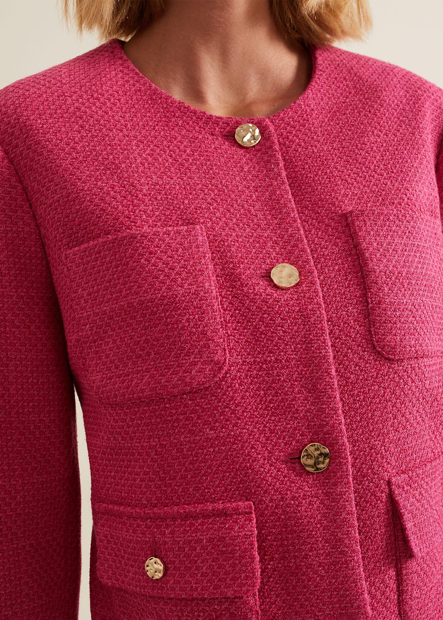 Ripley Pink Boucle Jacket