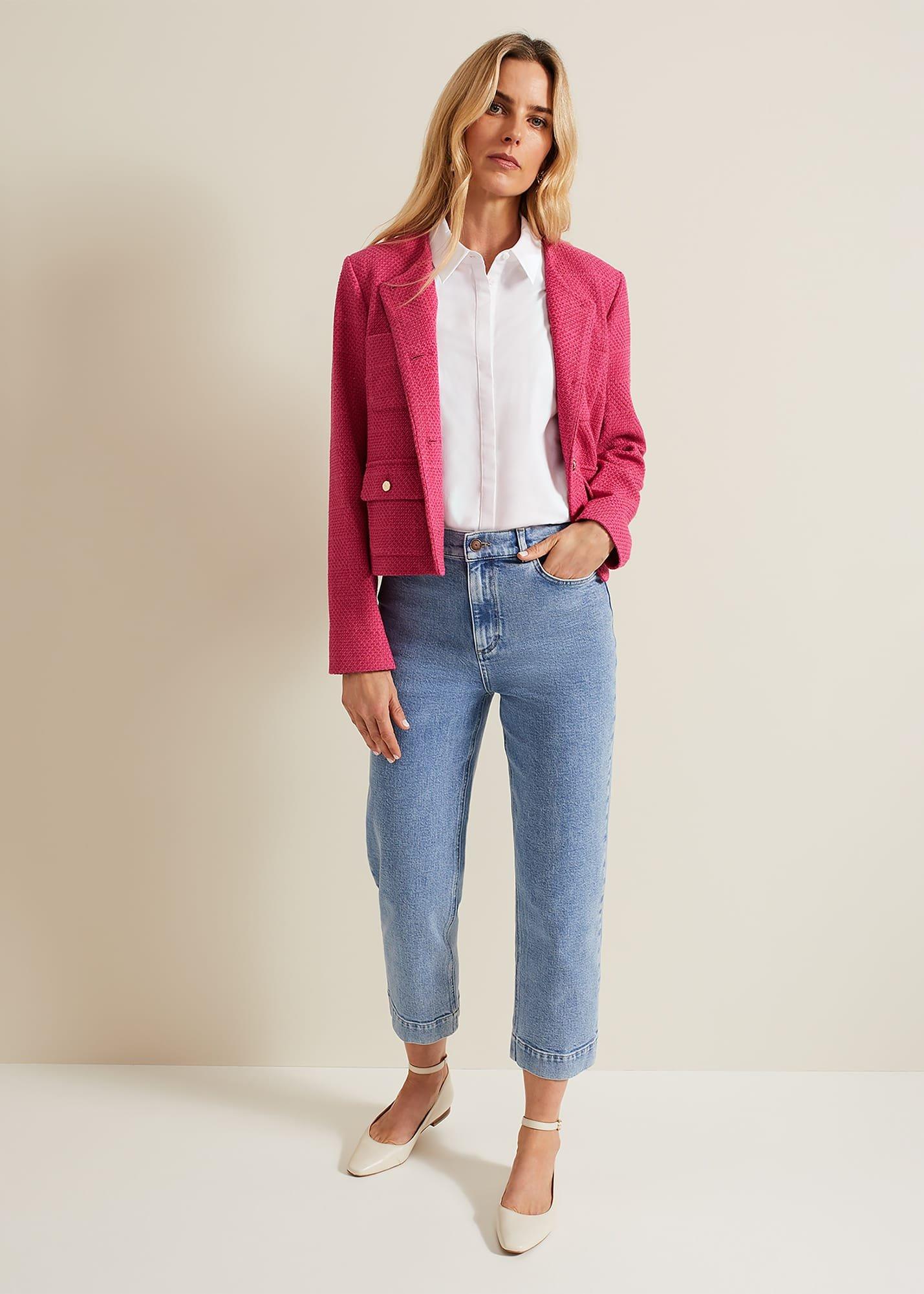 Ripley Pink Boucle Jacket