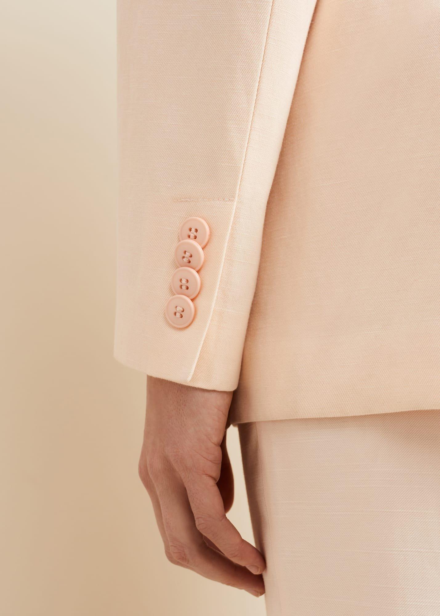 Bianca Peach Suit Jacket