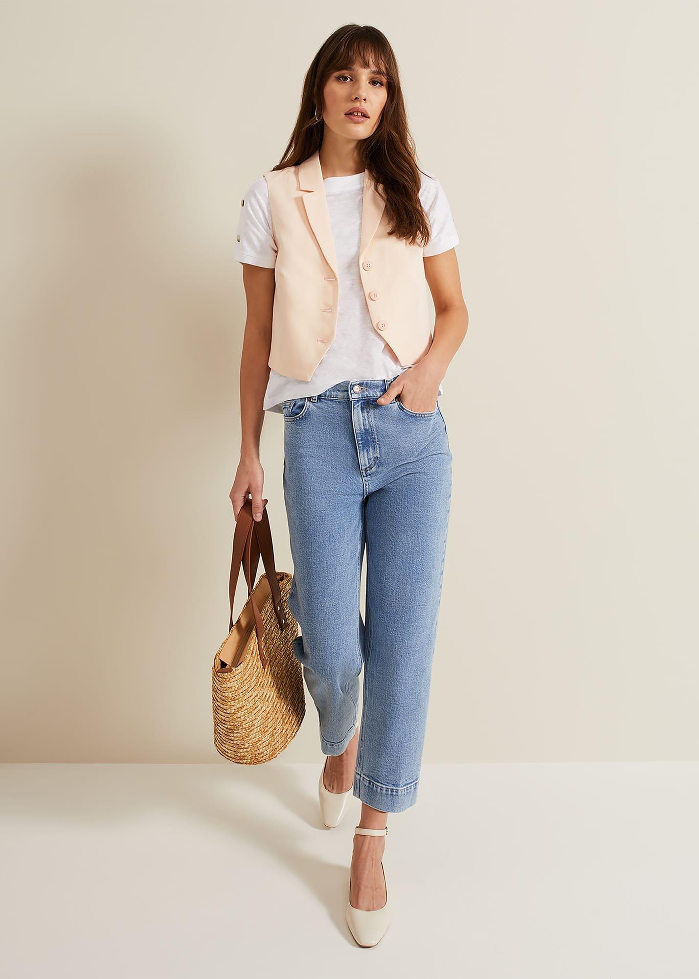 Bianca Peach Waistcoat