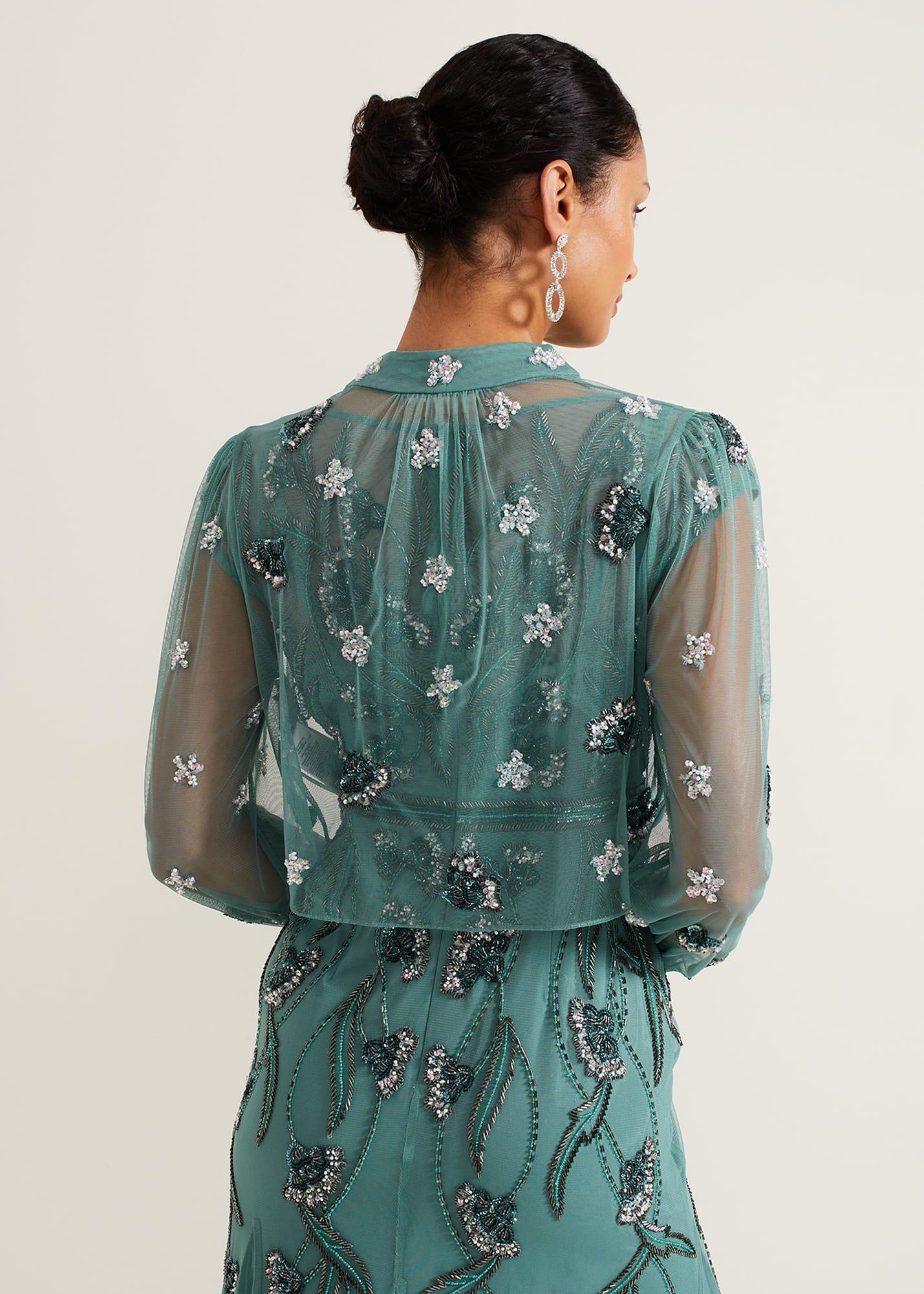 Fi Beaded Cover Up