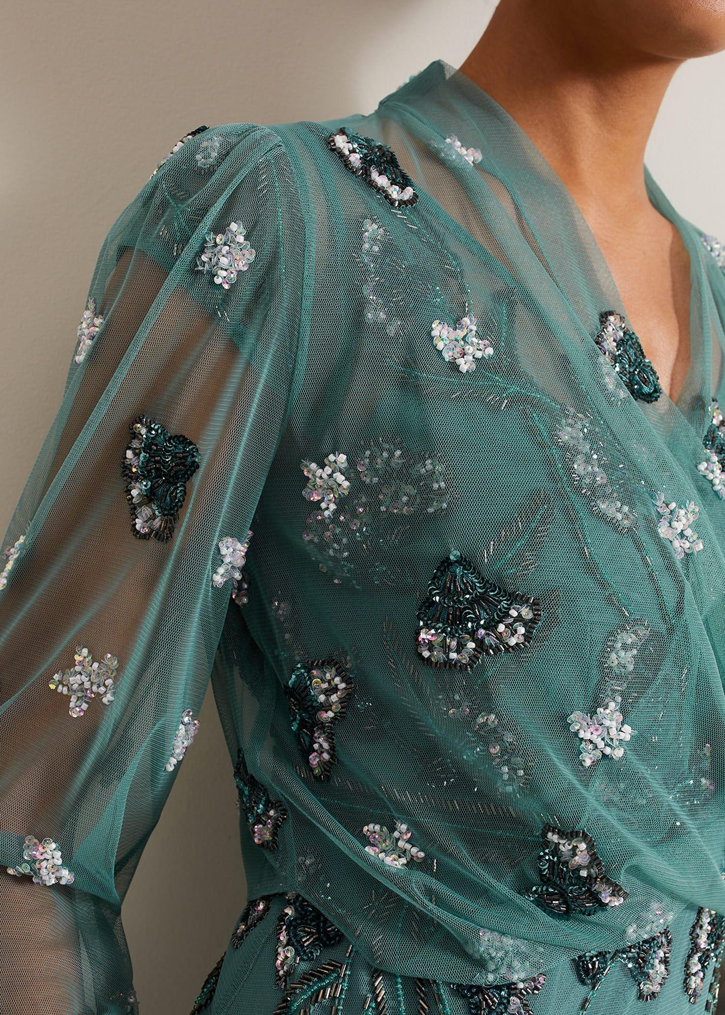 Fi Beaded Cover Up
